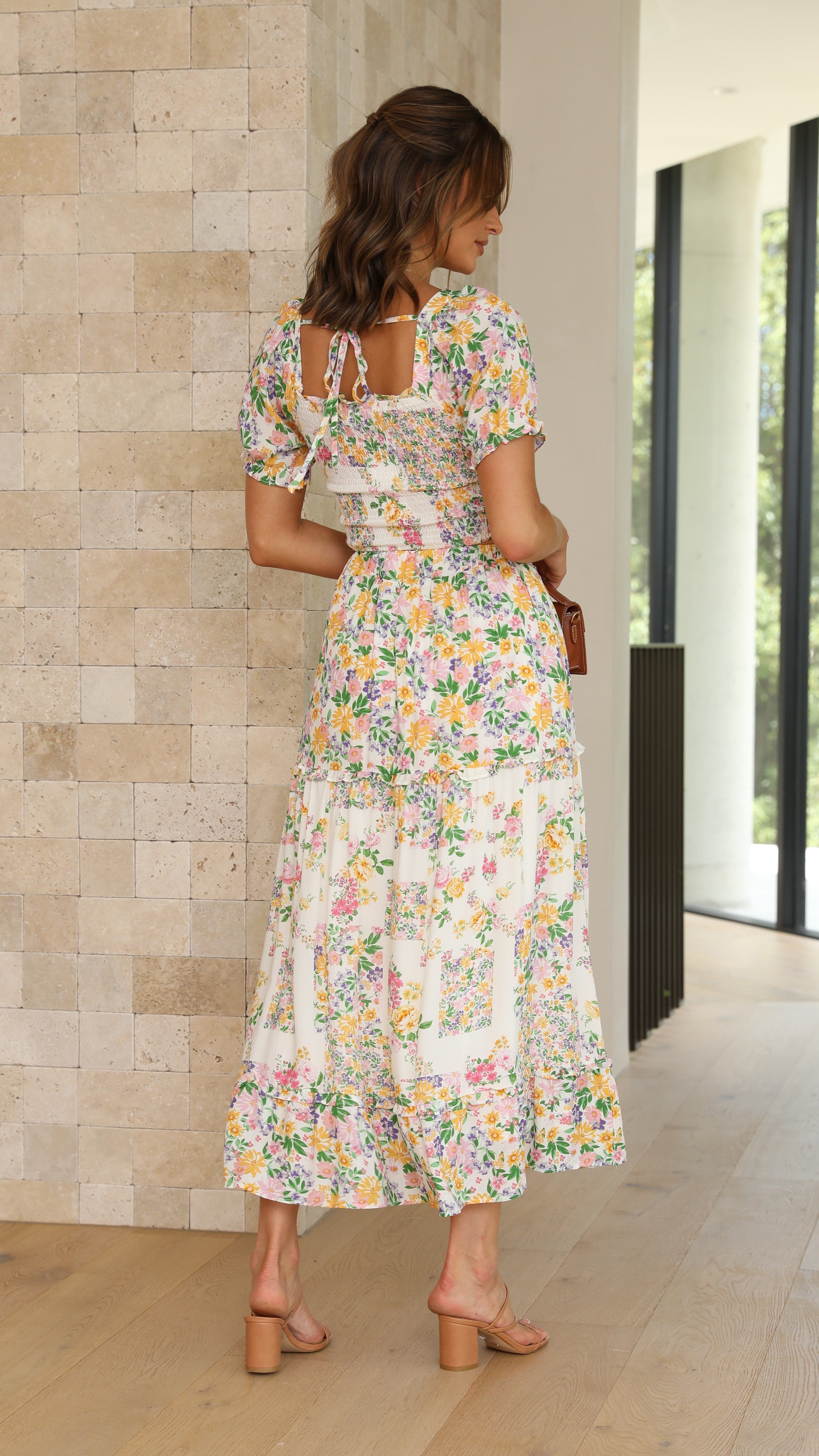 Kelsa Maxi Skirt - Multi Floral