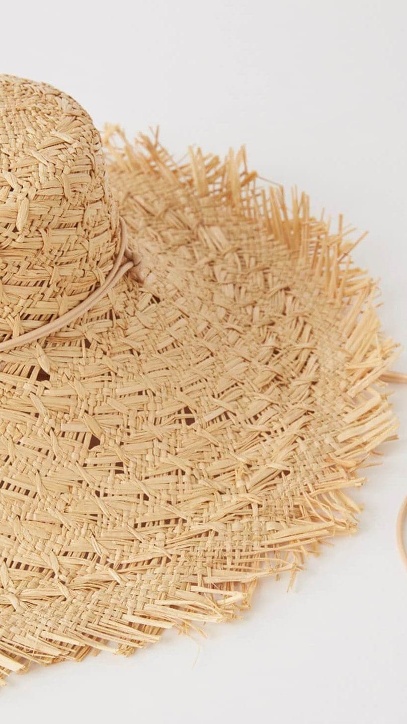 The Aruba Straw Hat - Natural