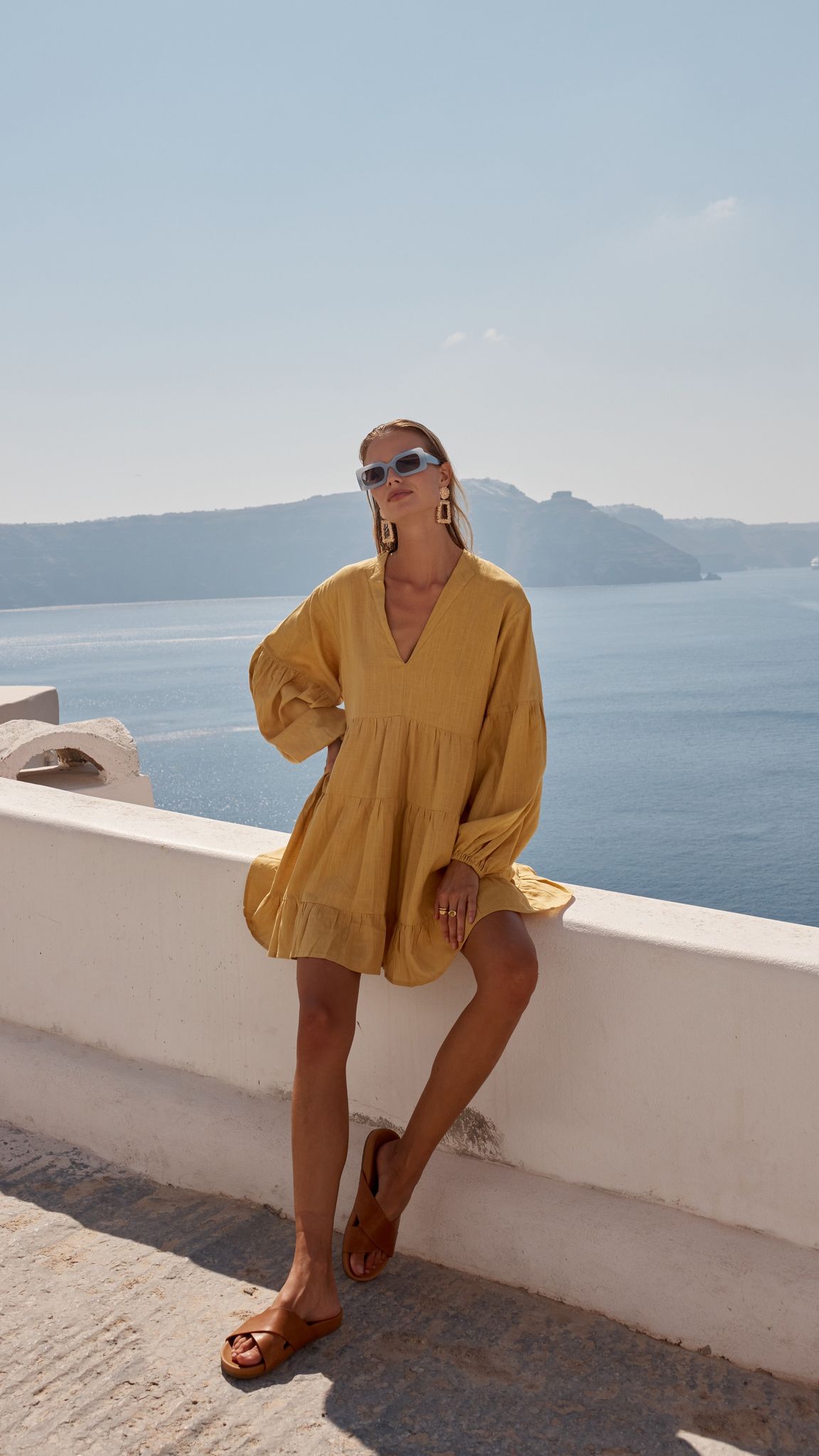 Gala Mini Dress - Gold