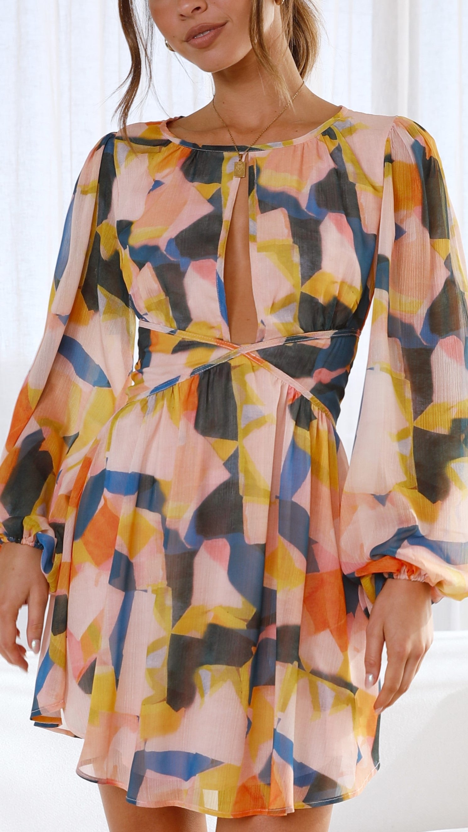 Kate Mini Dress - Multi