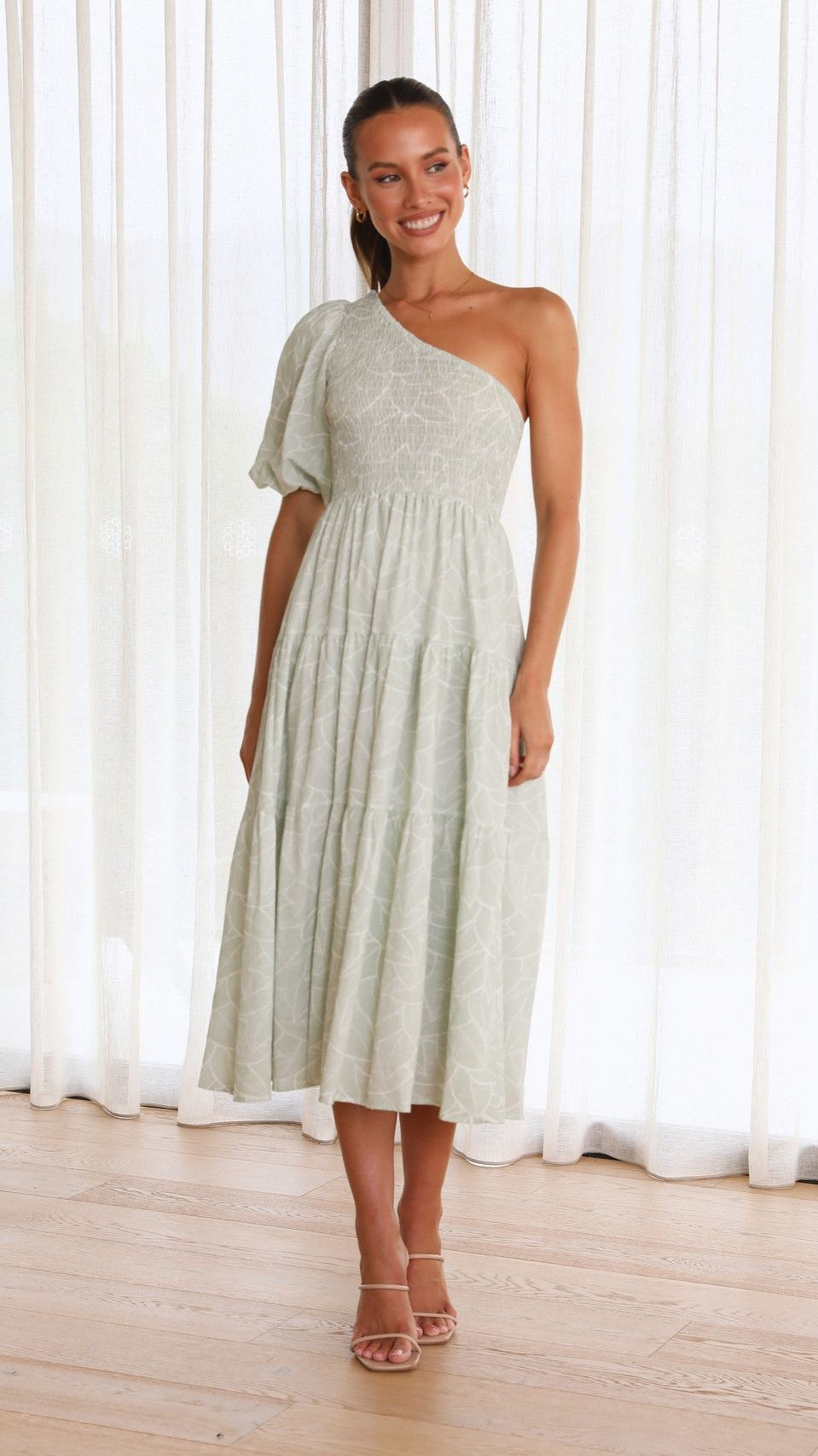 Mika Midi Dress - Mint