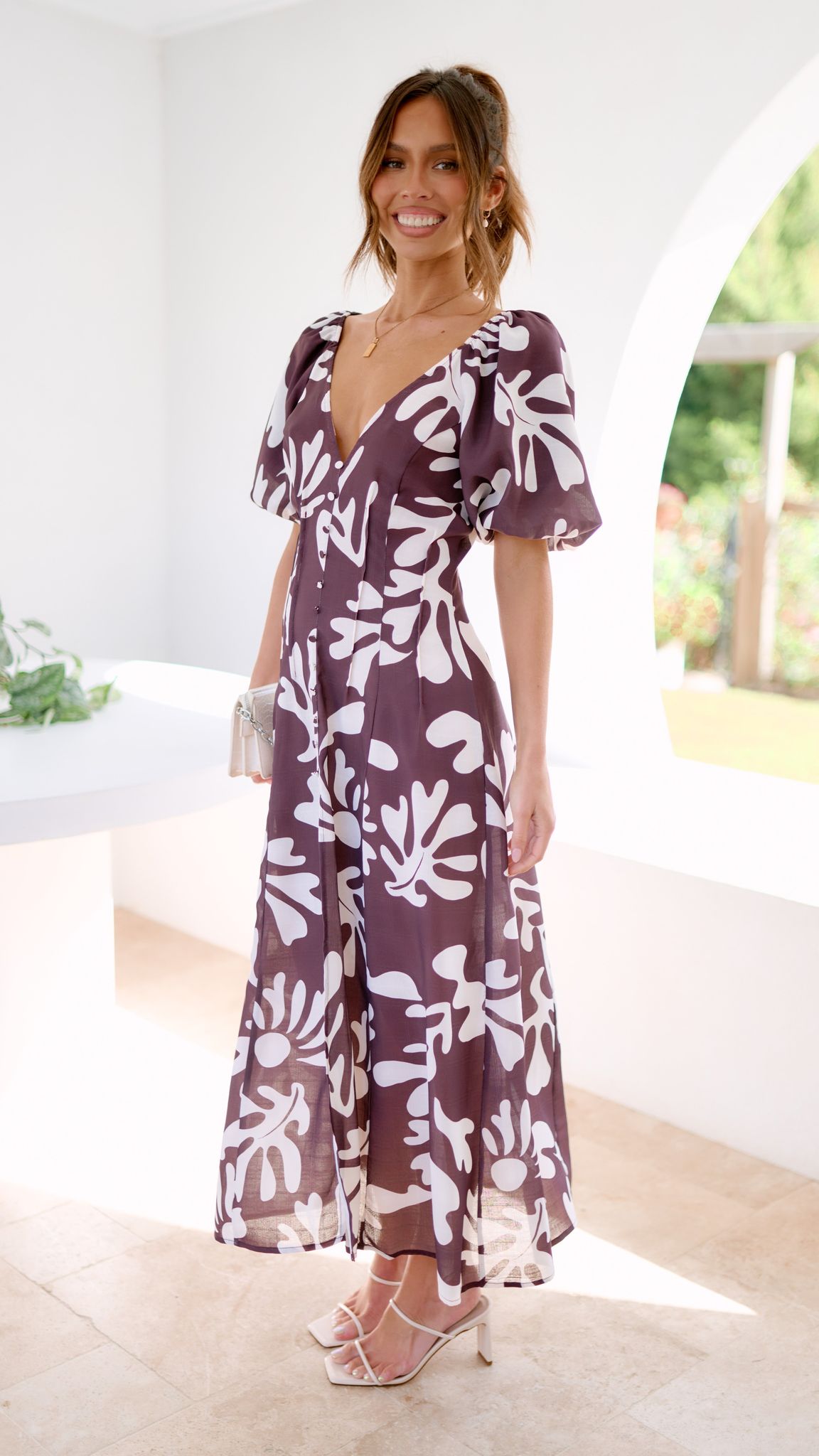 Laney Midi Dress - Botanical