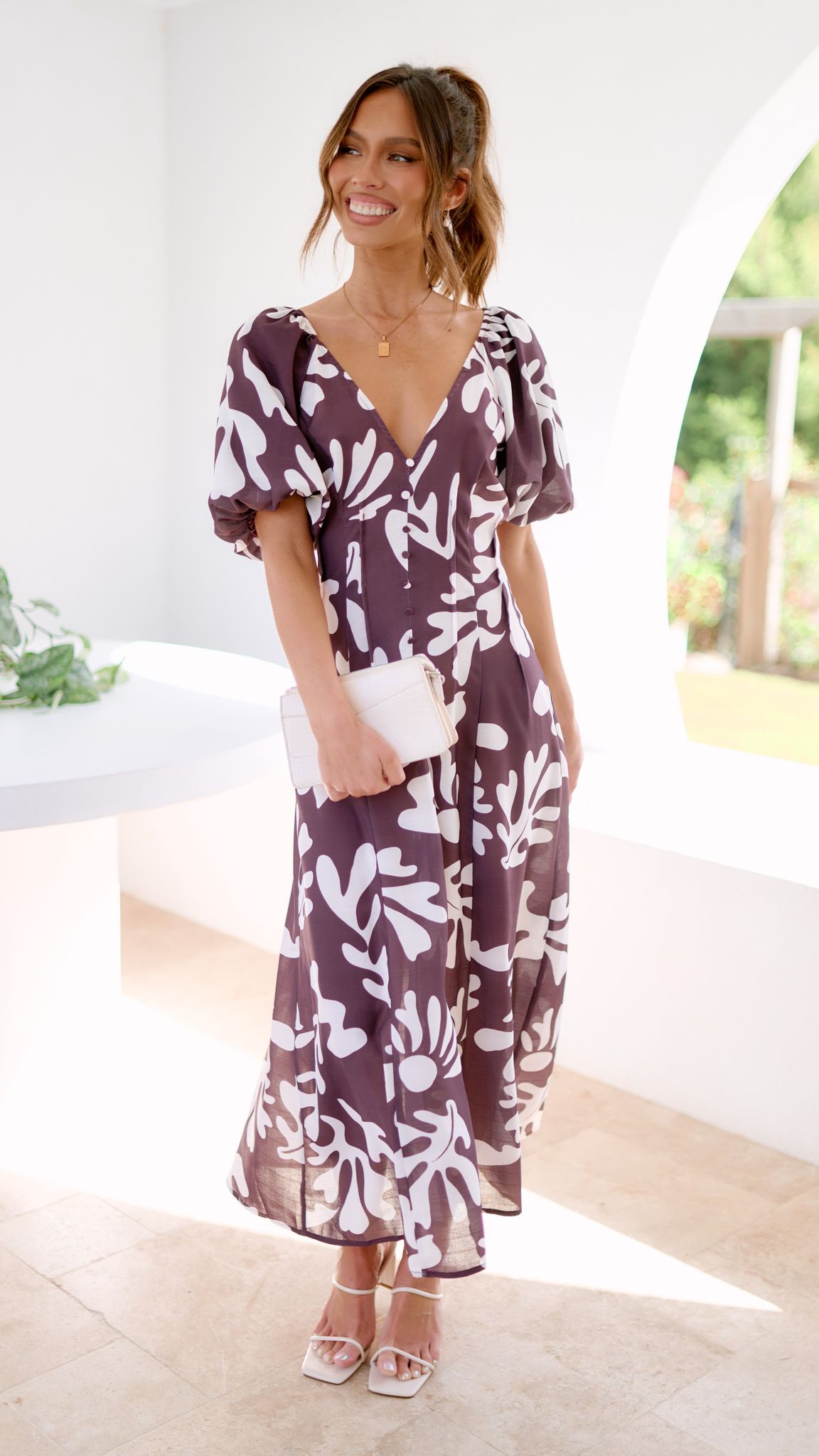 Laney Midi Dress - Botanical