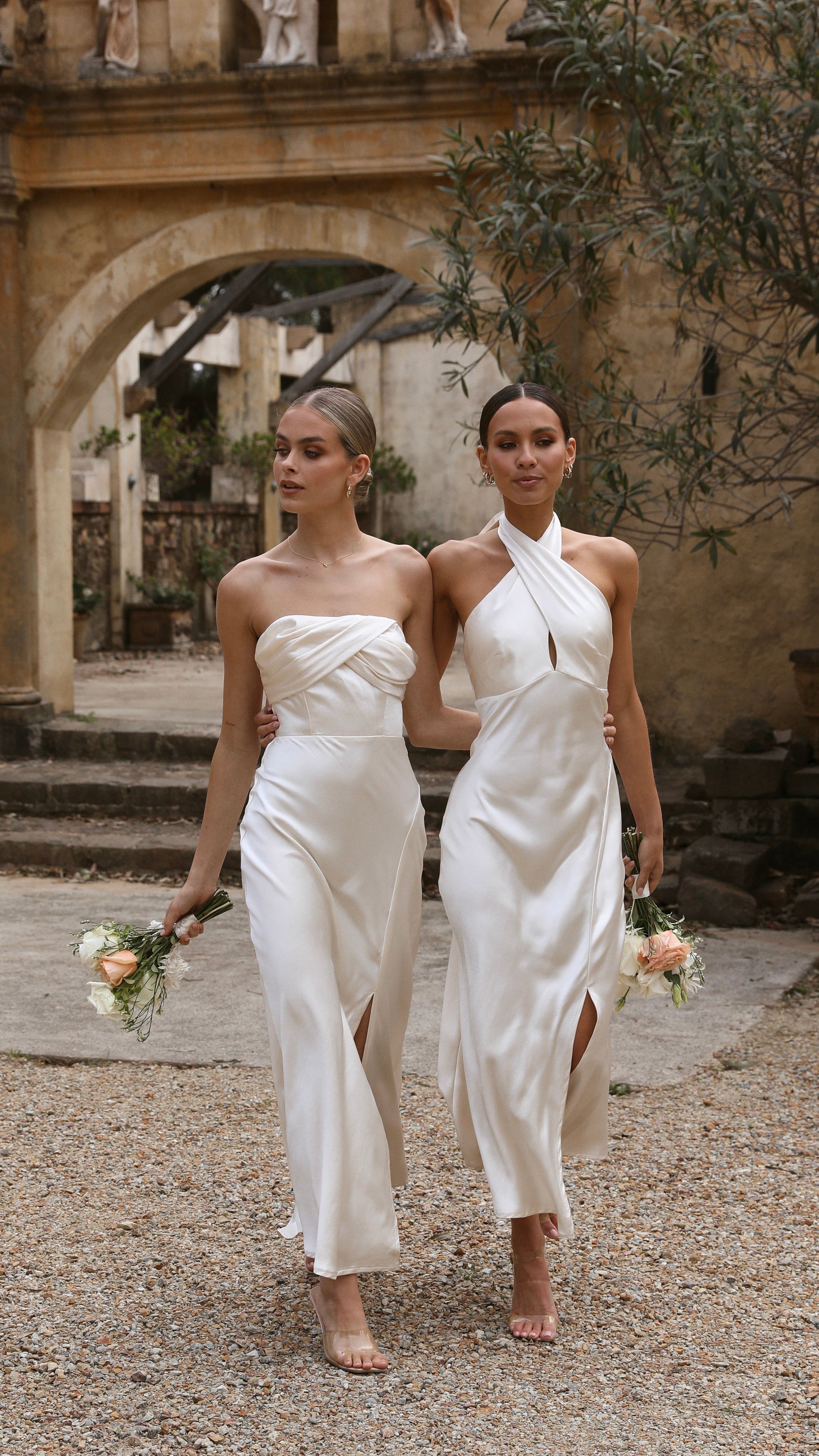 Shona Maxi Dress - Oyster