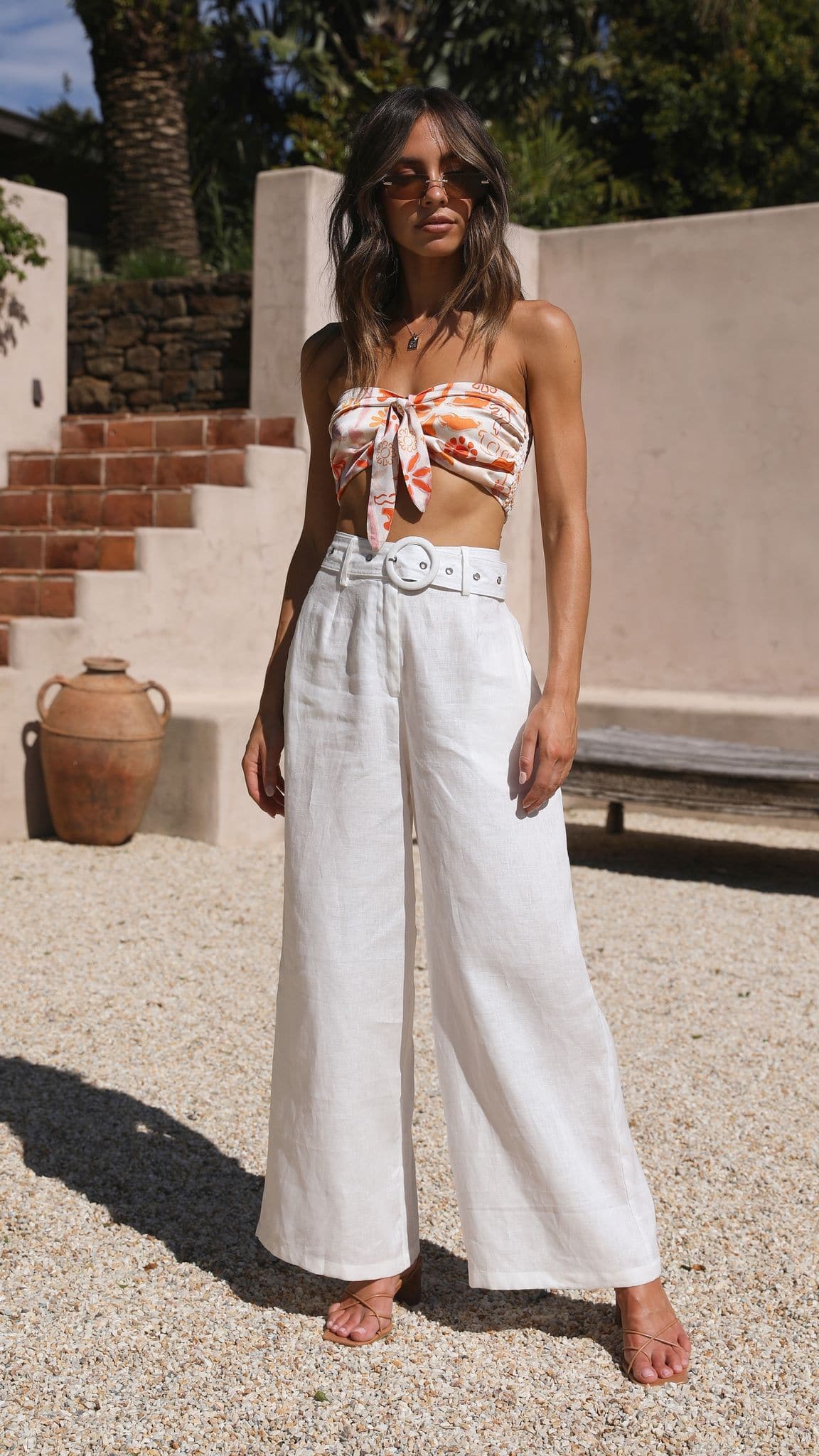 Odette Pants - White