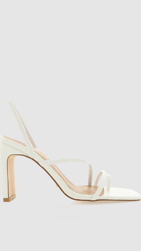 Reyna Heel - White