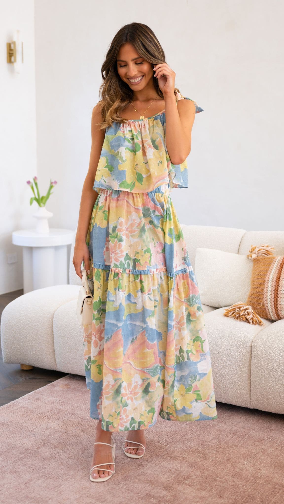 Cordelia Maxi Skirt - Kailani Print