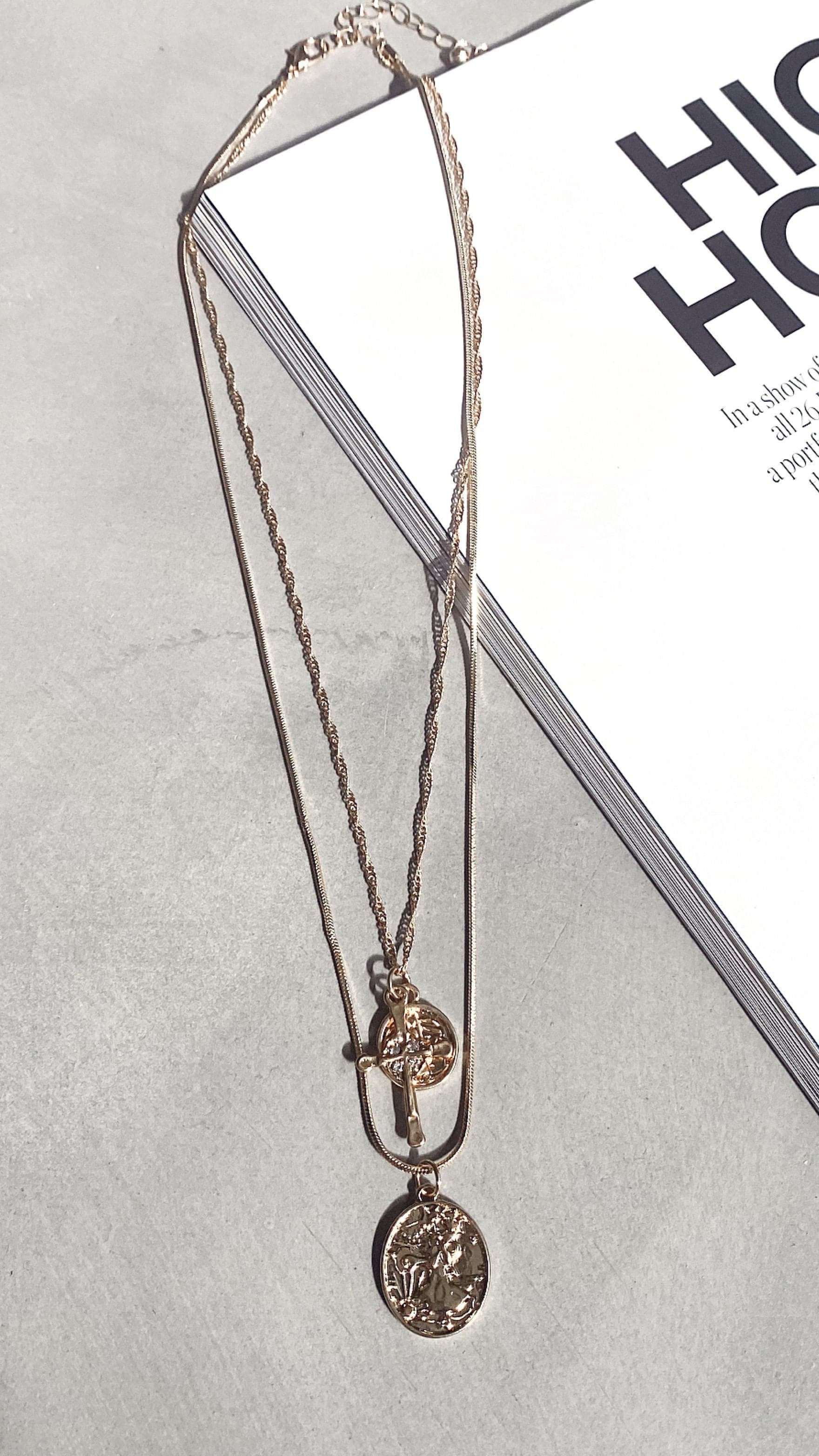 Cordalia Necklace - Gold