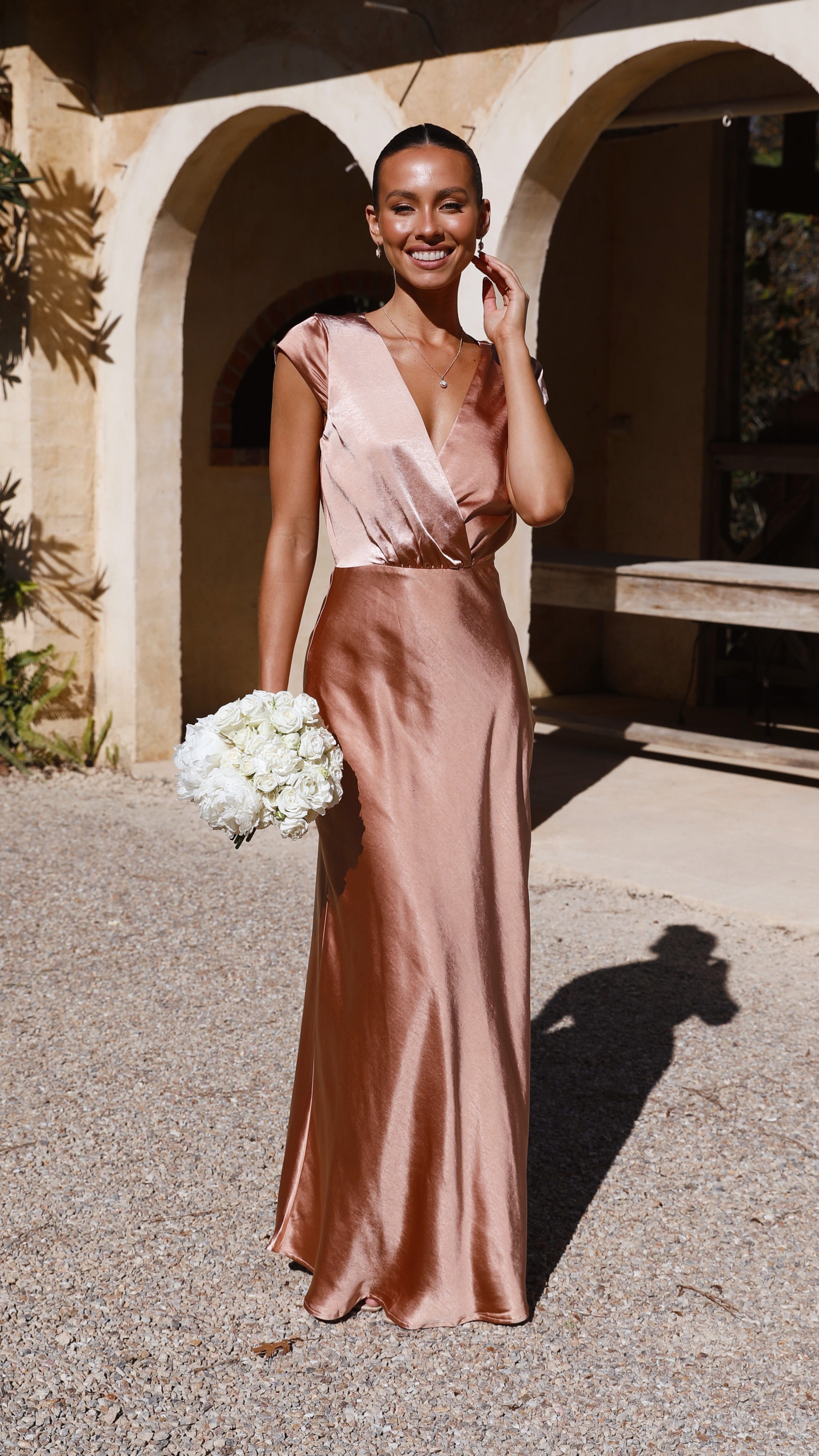 Selma Maxi Dress - Clay