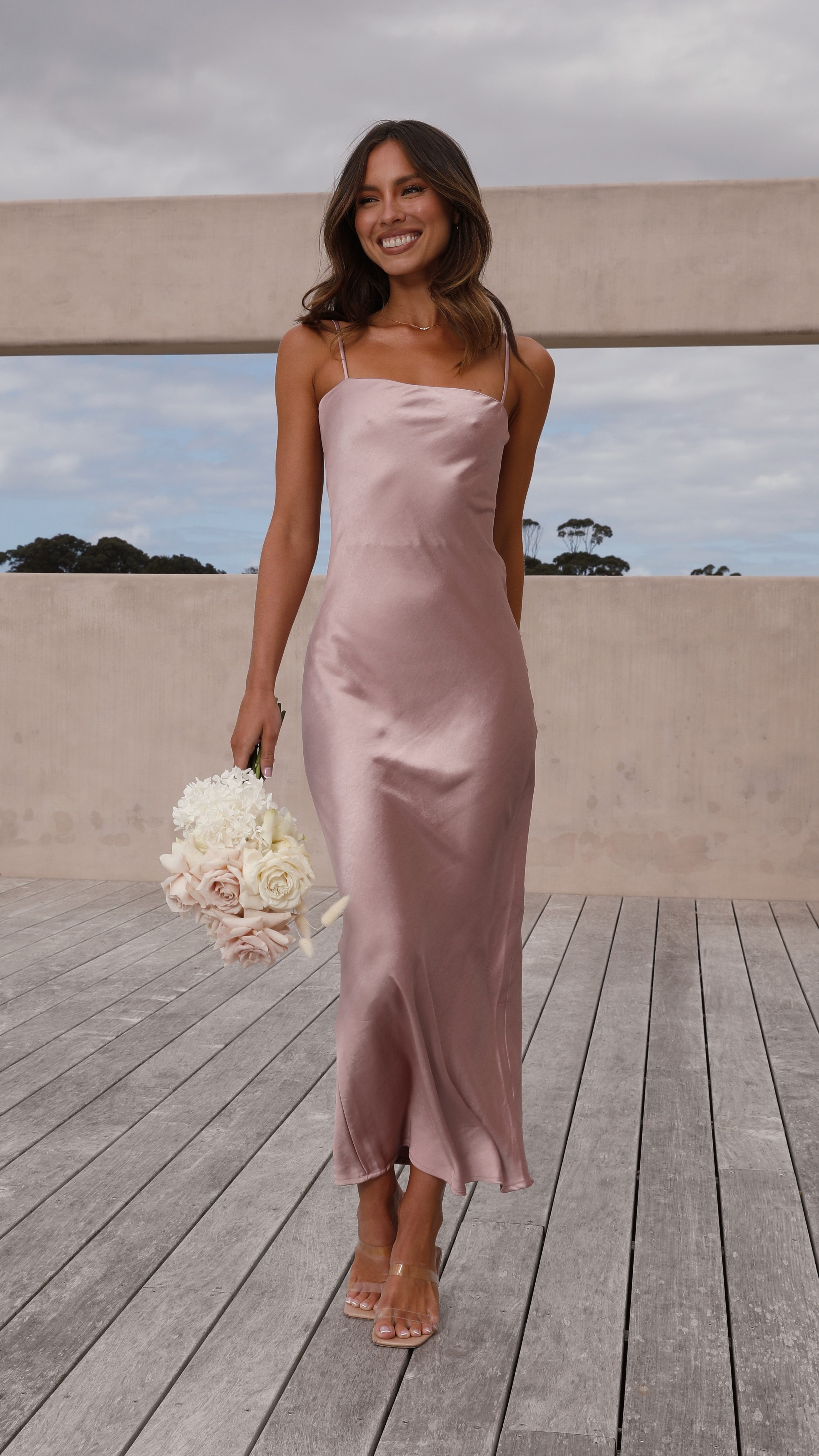 Keira Maxi Dress - Pink