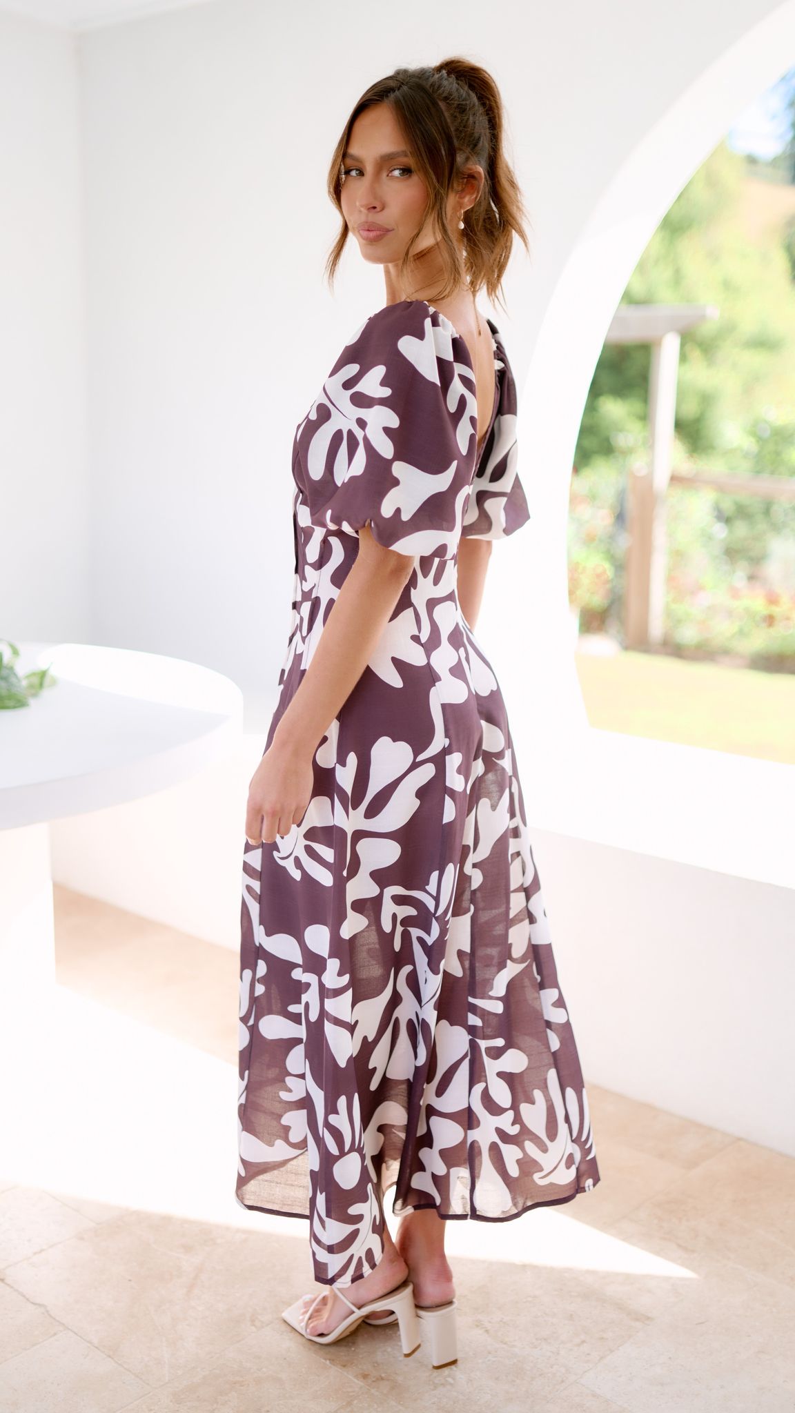 Laney Midi Dress - Botanical