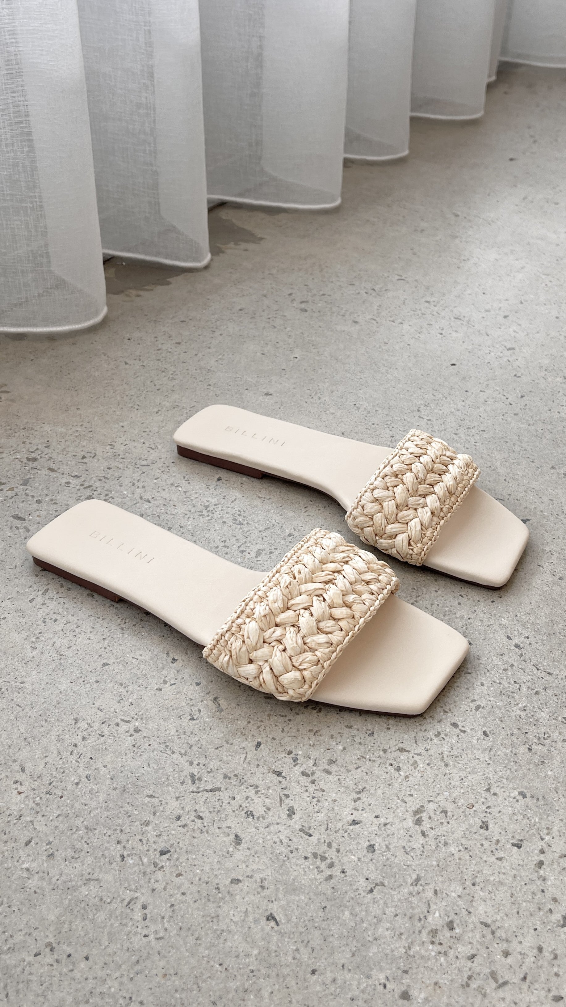 Fynn Sandal - Sand Raffia