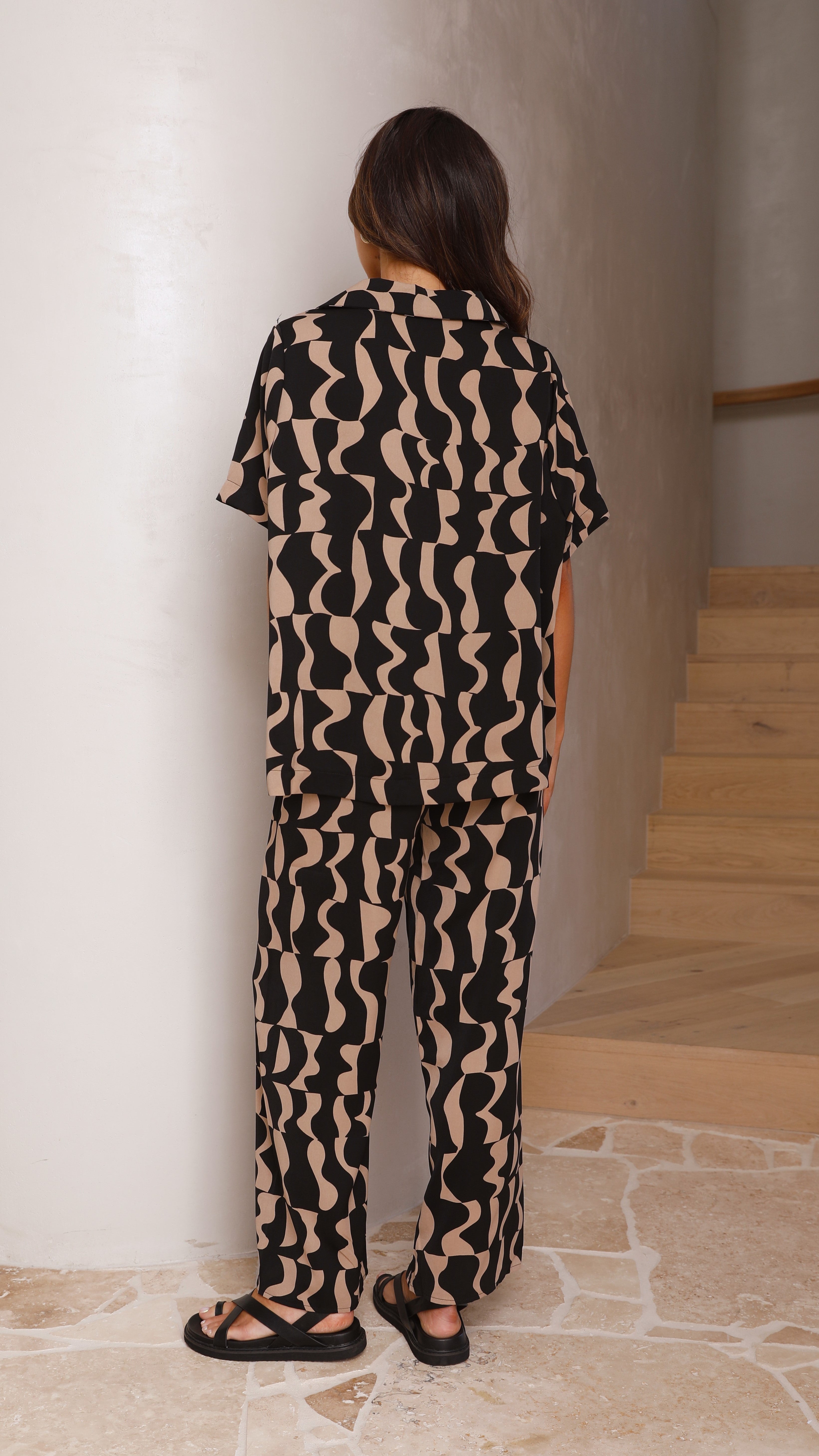 Montana Pants - Black/Brown