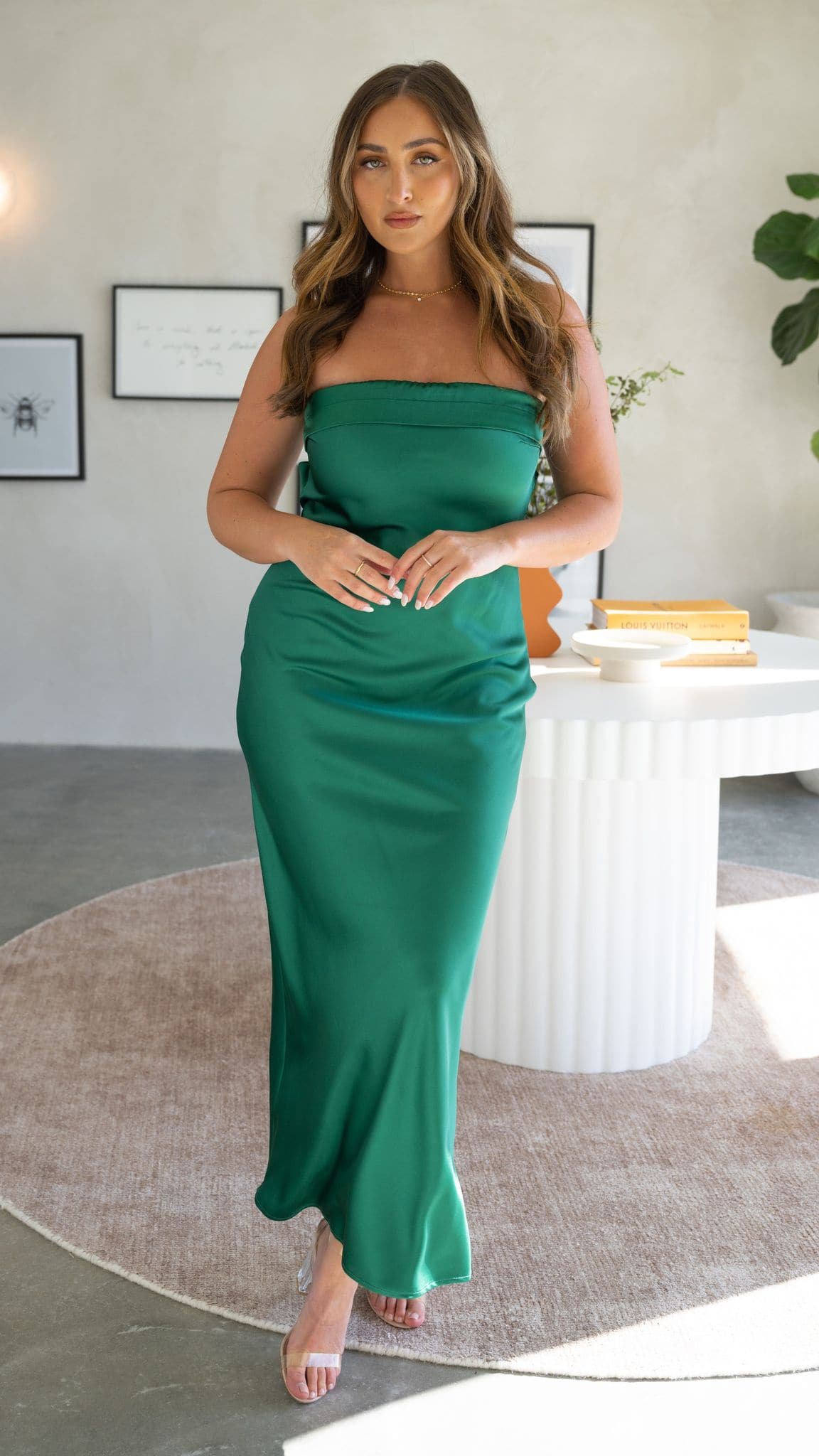 Miya Maxi Dress - Emerald