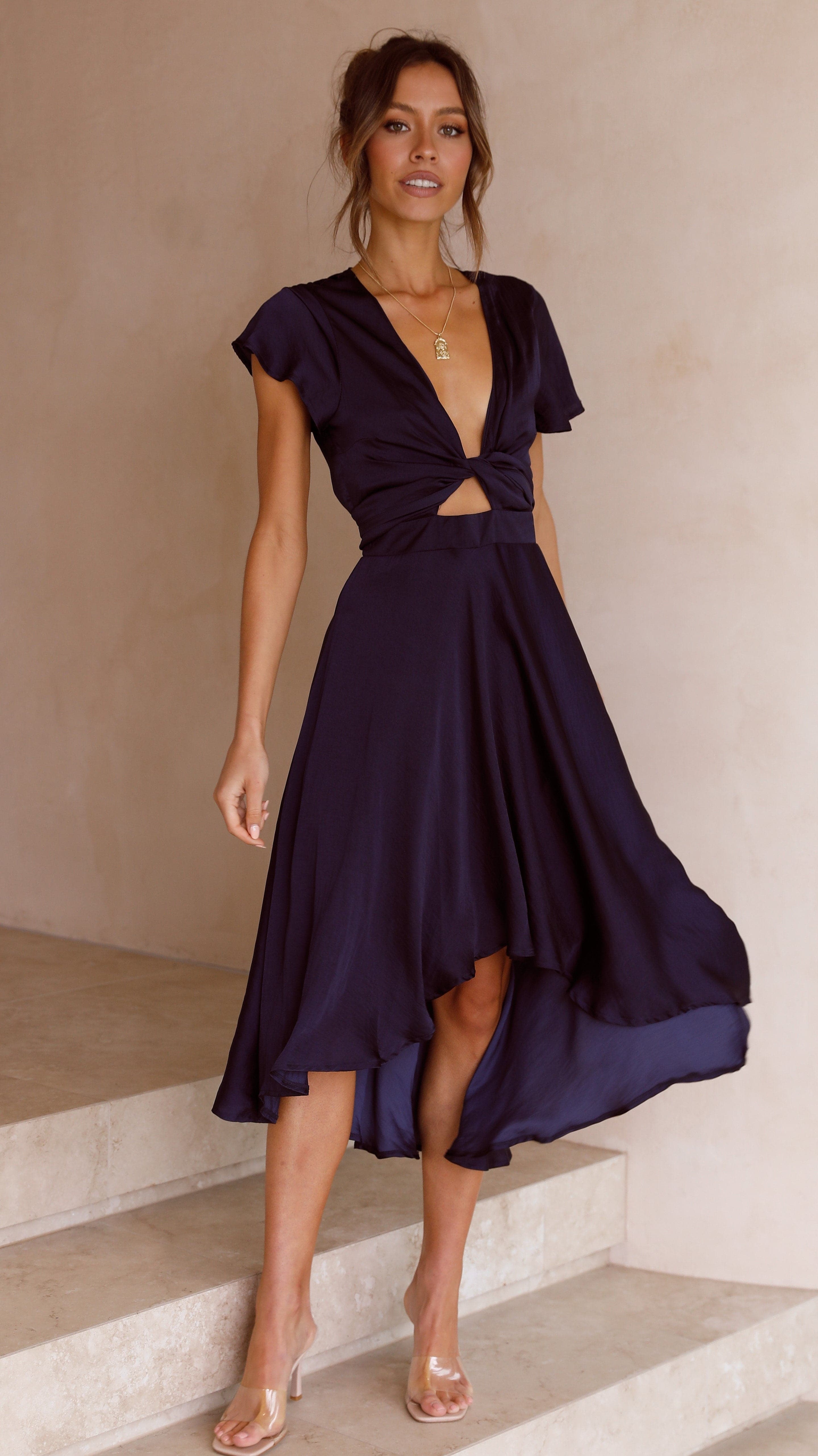 Sunny Daze Dress - Navy