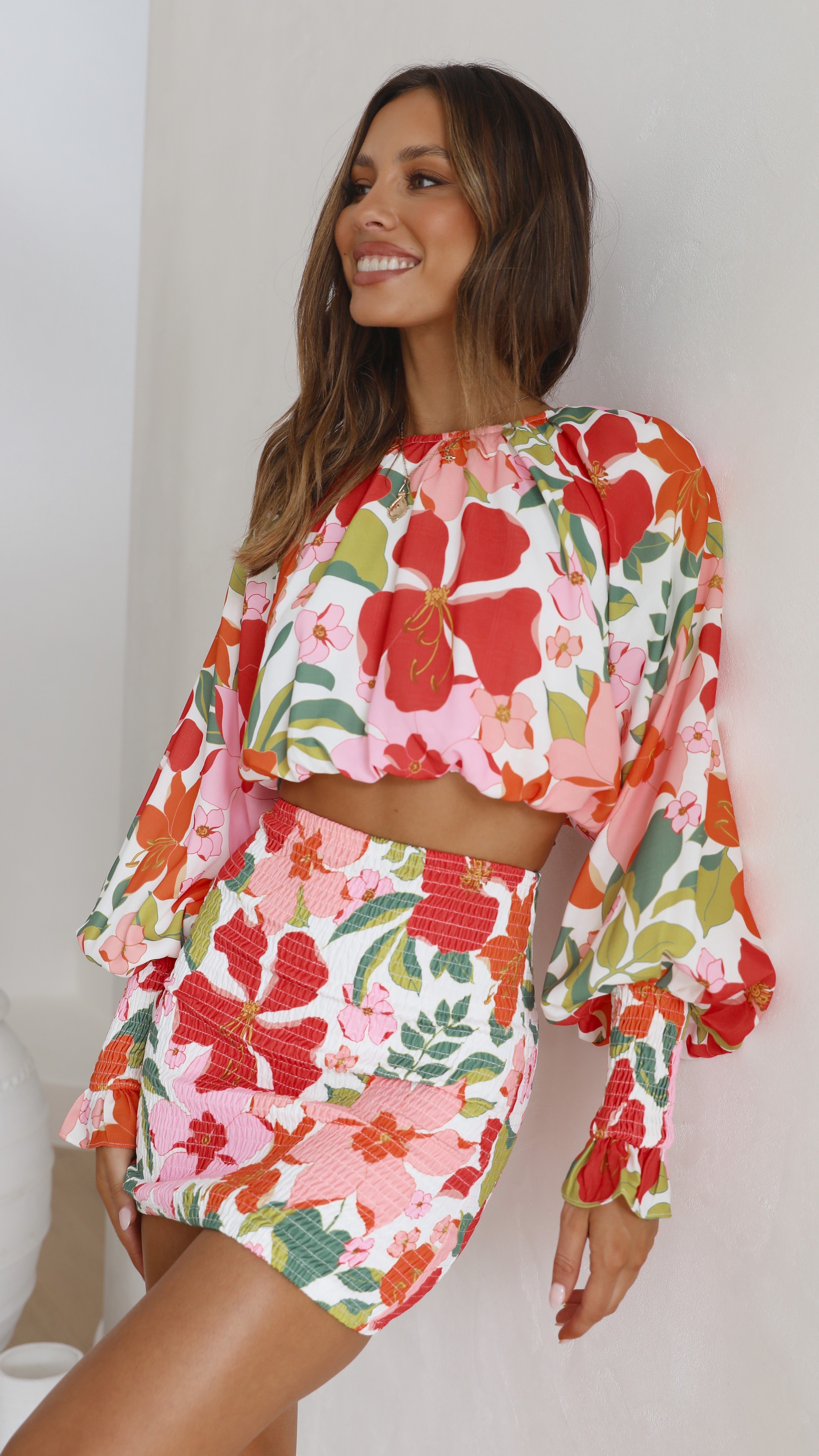 Nelda Skirt - Floral