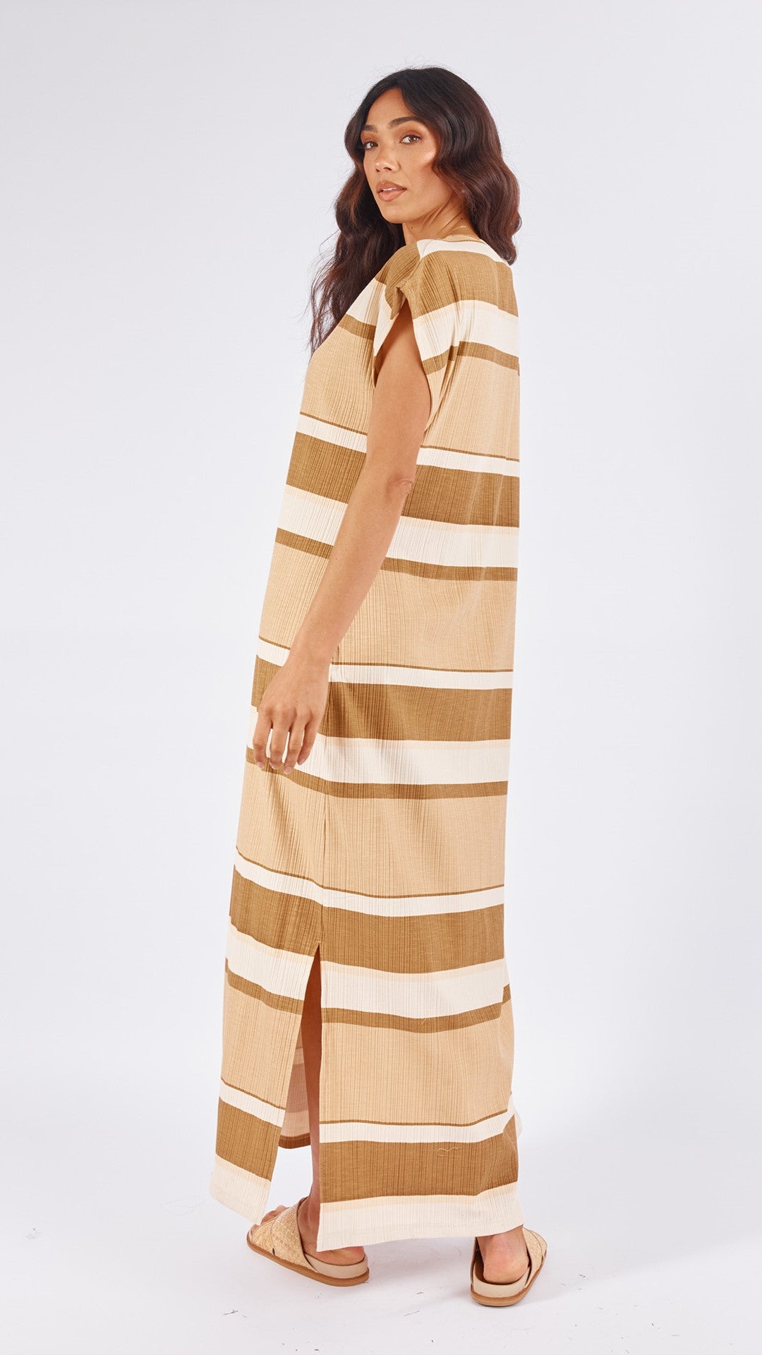 Makenzie Maxi Dress - Stripe Print
