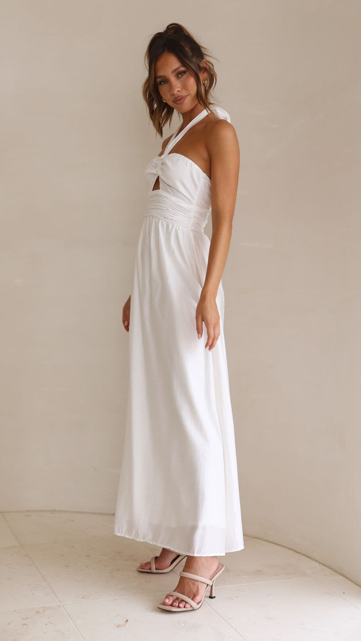 Cartia Maxi Dress - White