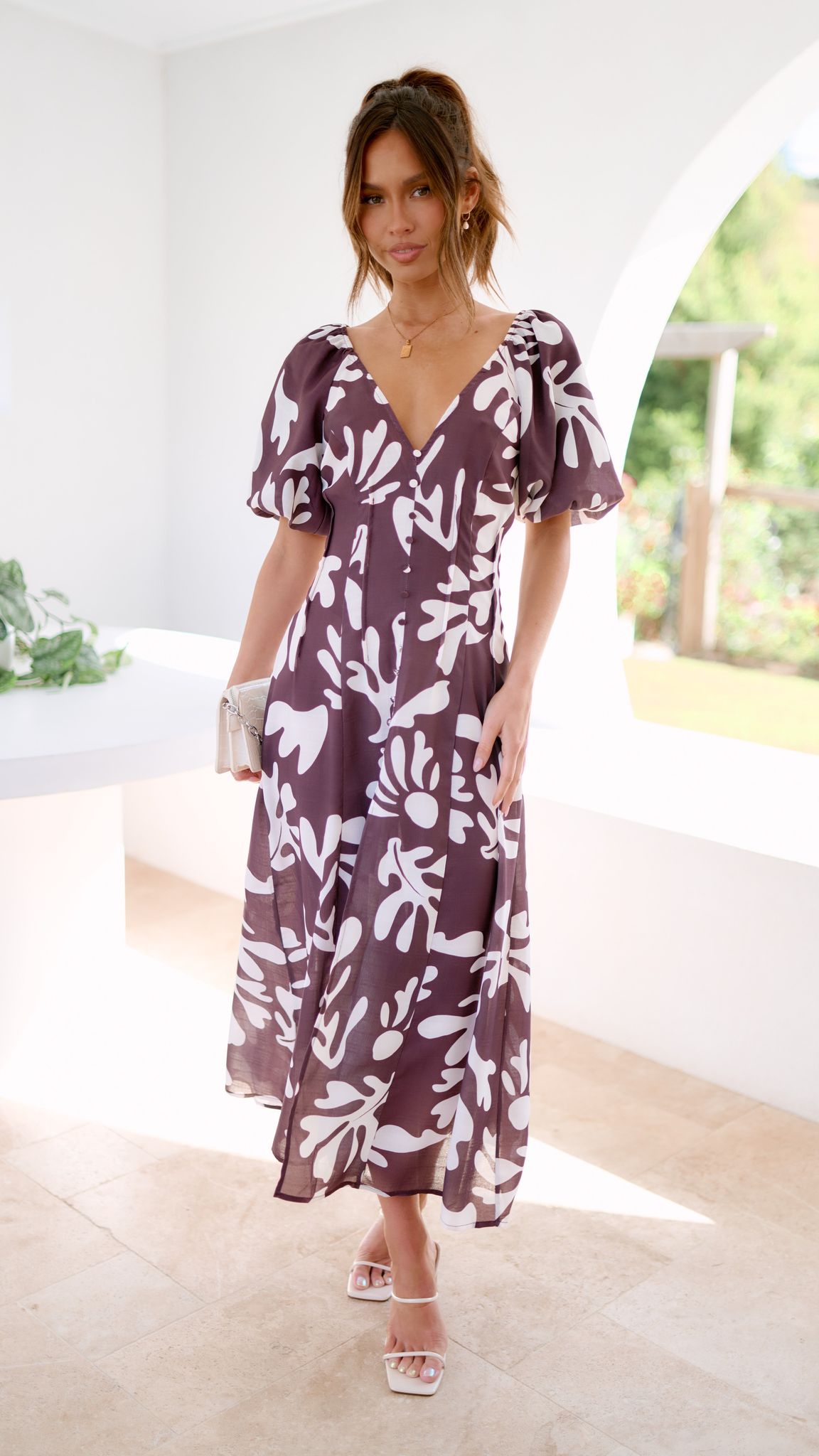 Laney Midi Dress - Botanical