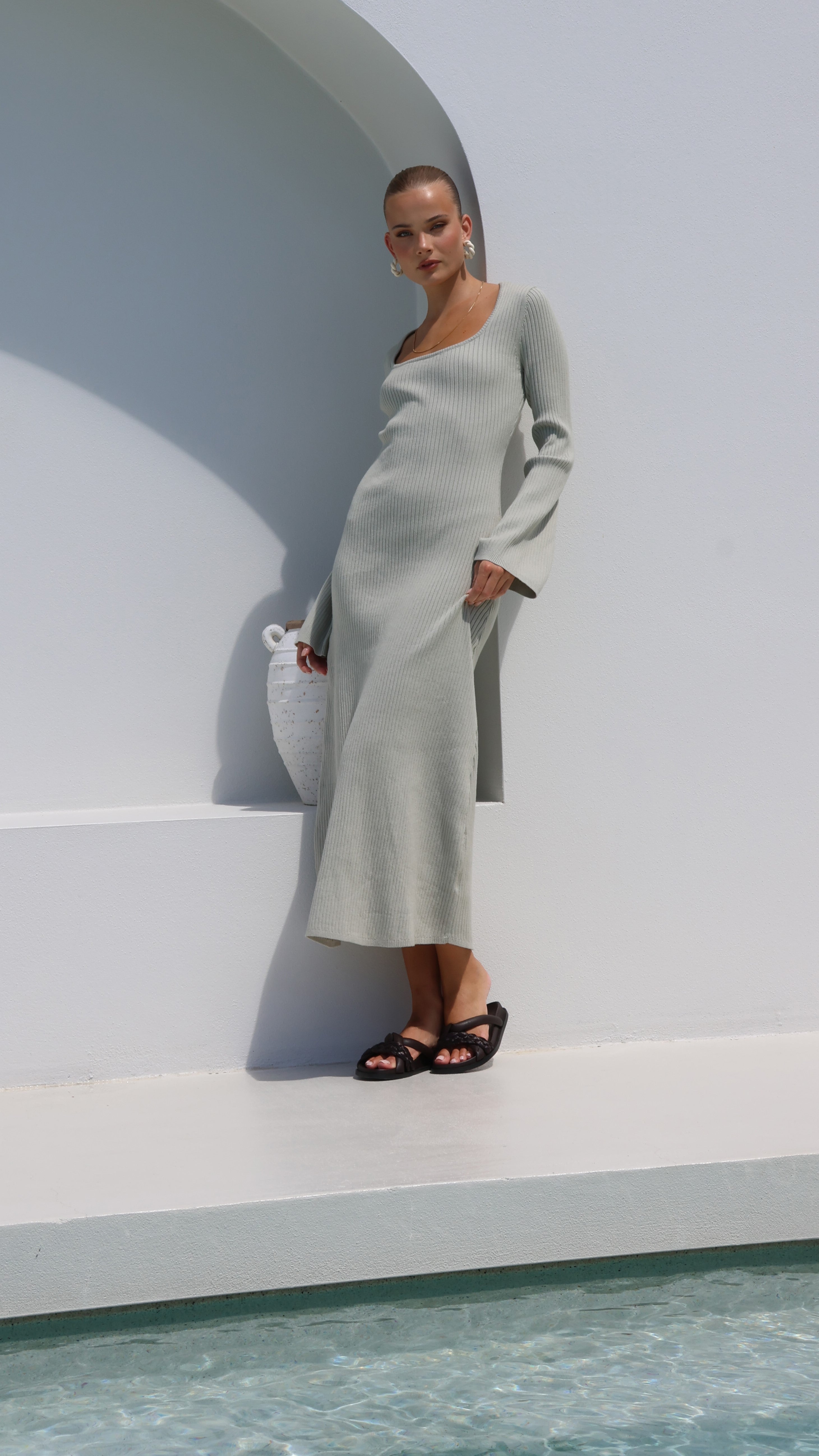 Doja Maxi Dress - Sage