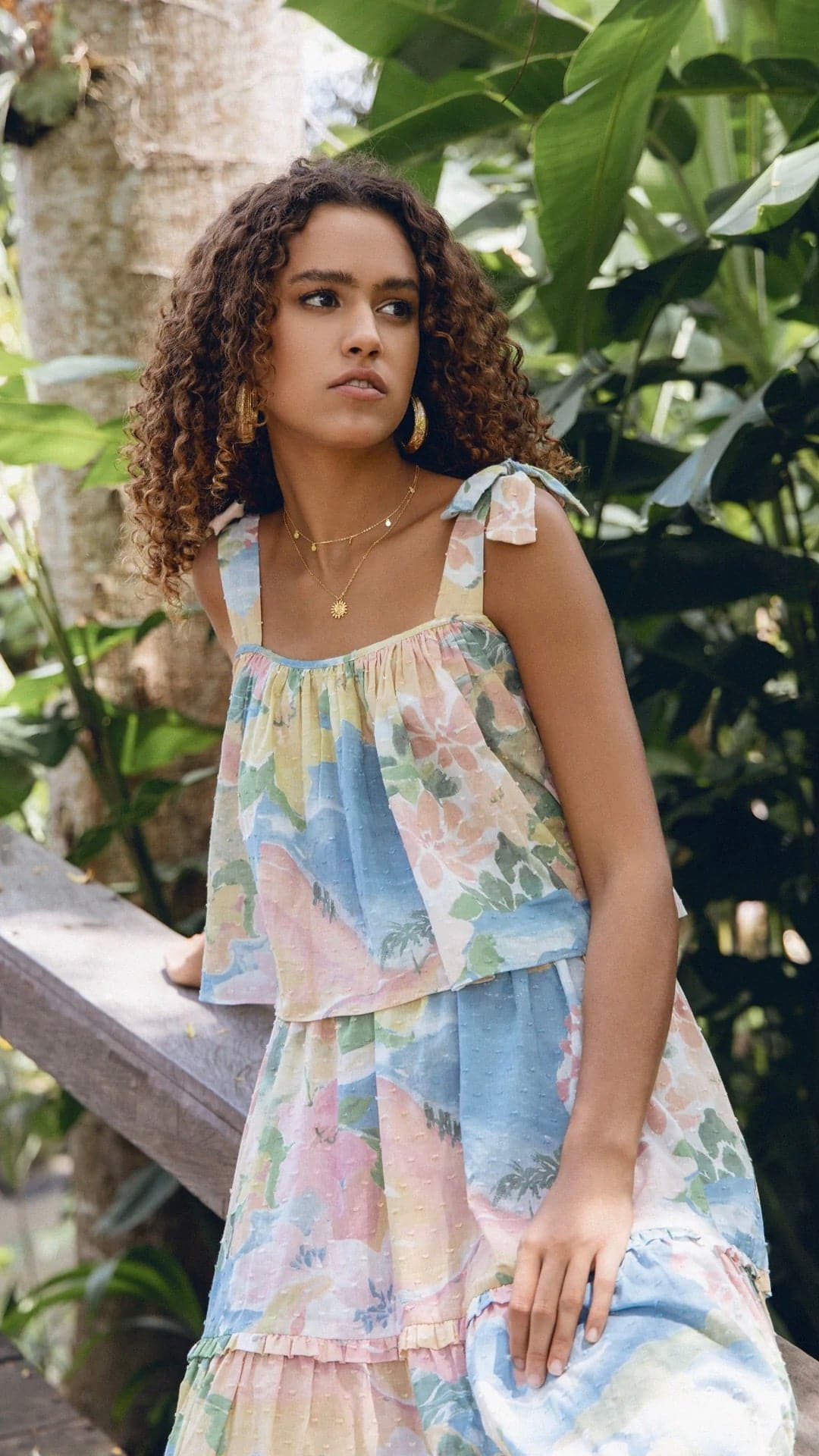 Cordelia Maxi Skirt - Kailani Print