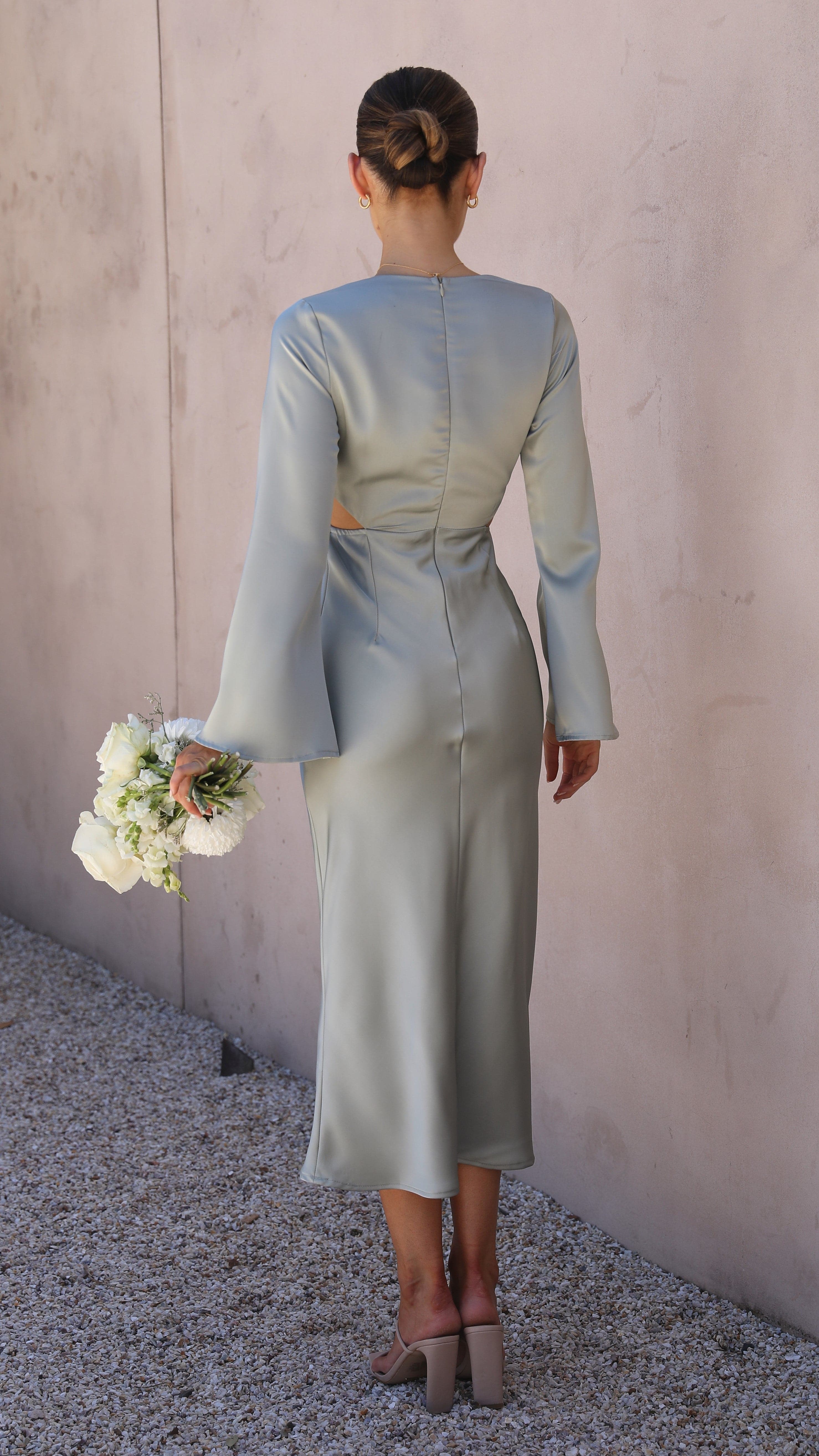 Aubrey Midi Dress - Olive