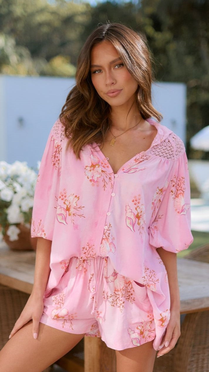 Florence Blouse - Seashells