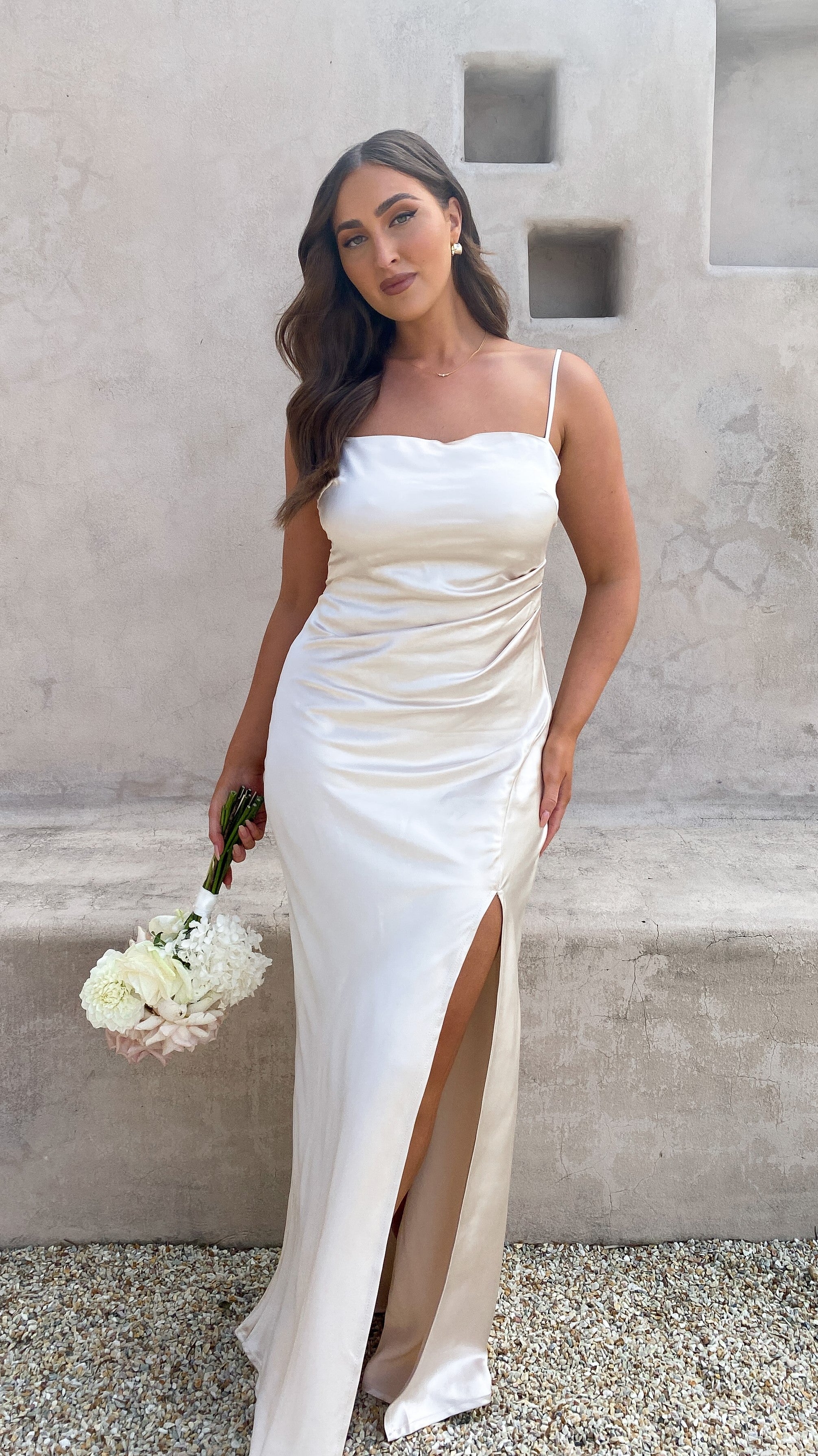 Julia Maxi Dress - Champagne