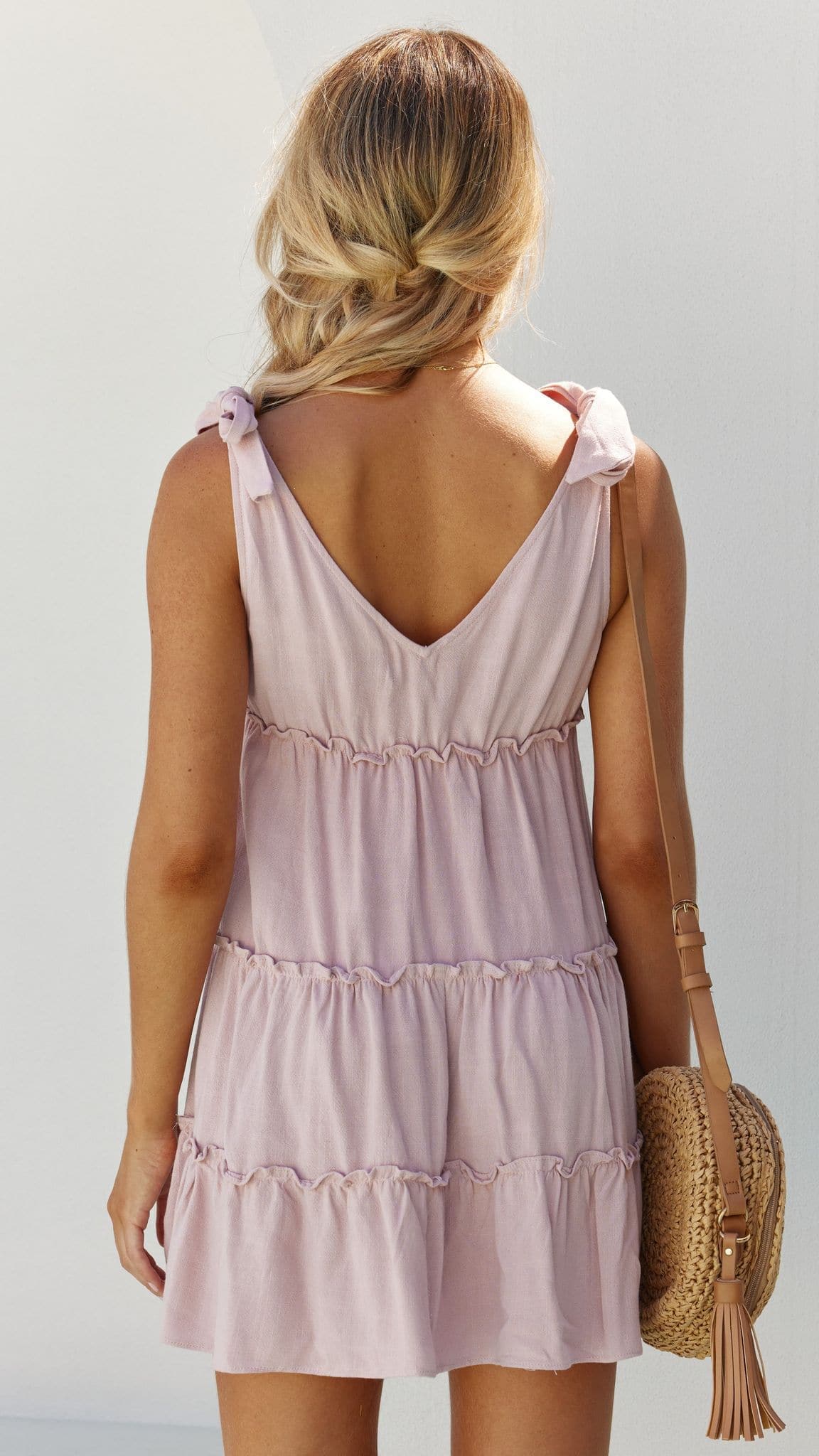 Odessia Mini Dress - Blush