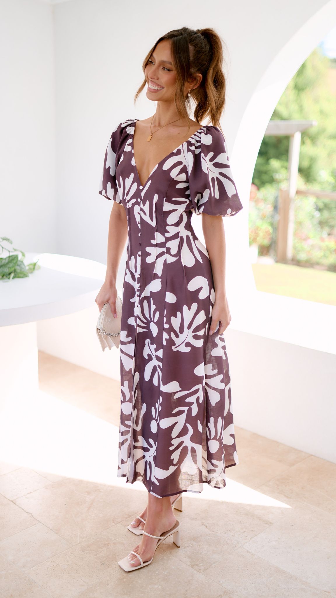 Laney Midi Dress - Botanical