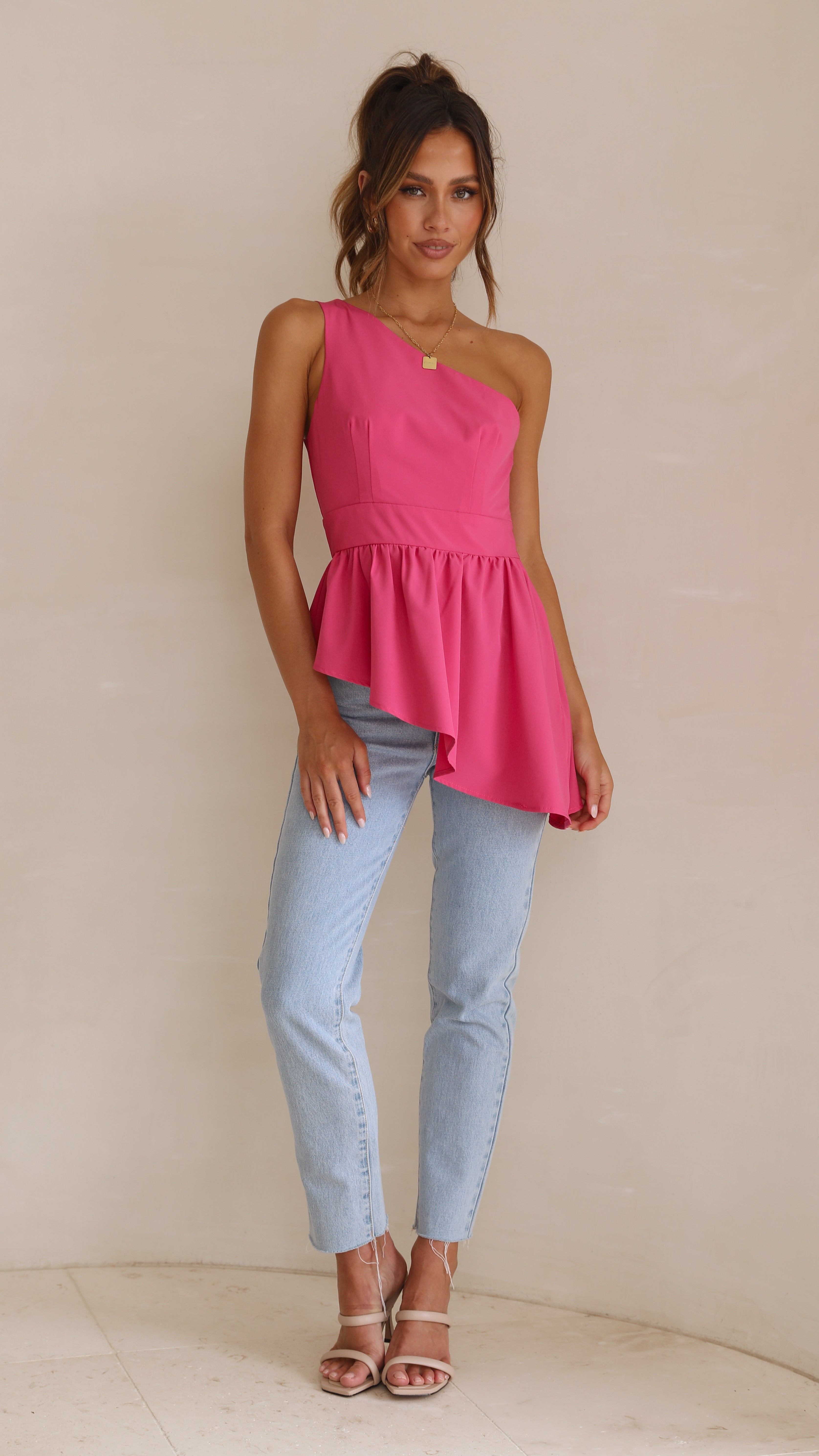 Margie Top - Pink - lelonys