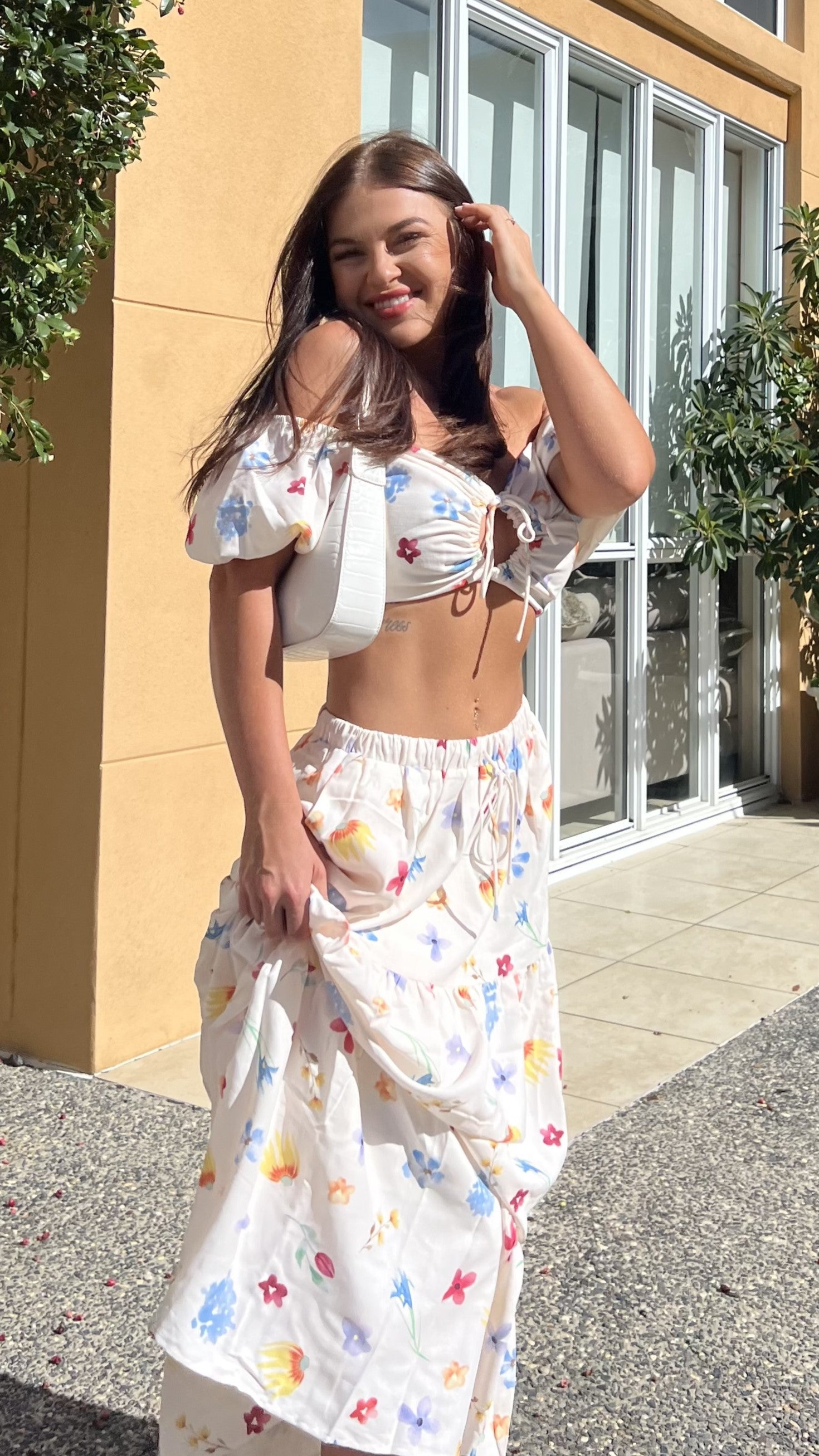 Jasmine Maxi Skirt - Blooms