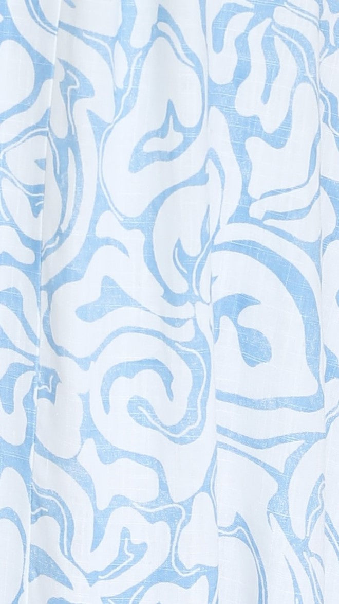 Dana Maxi Dress - Thalassa Print