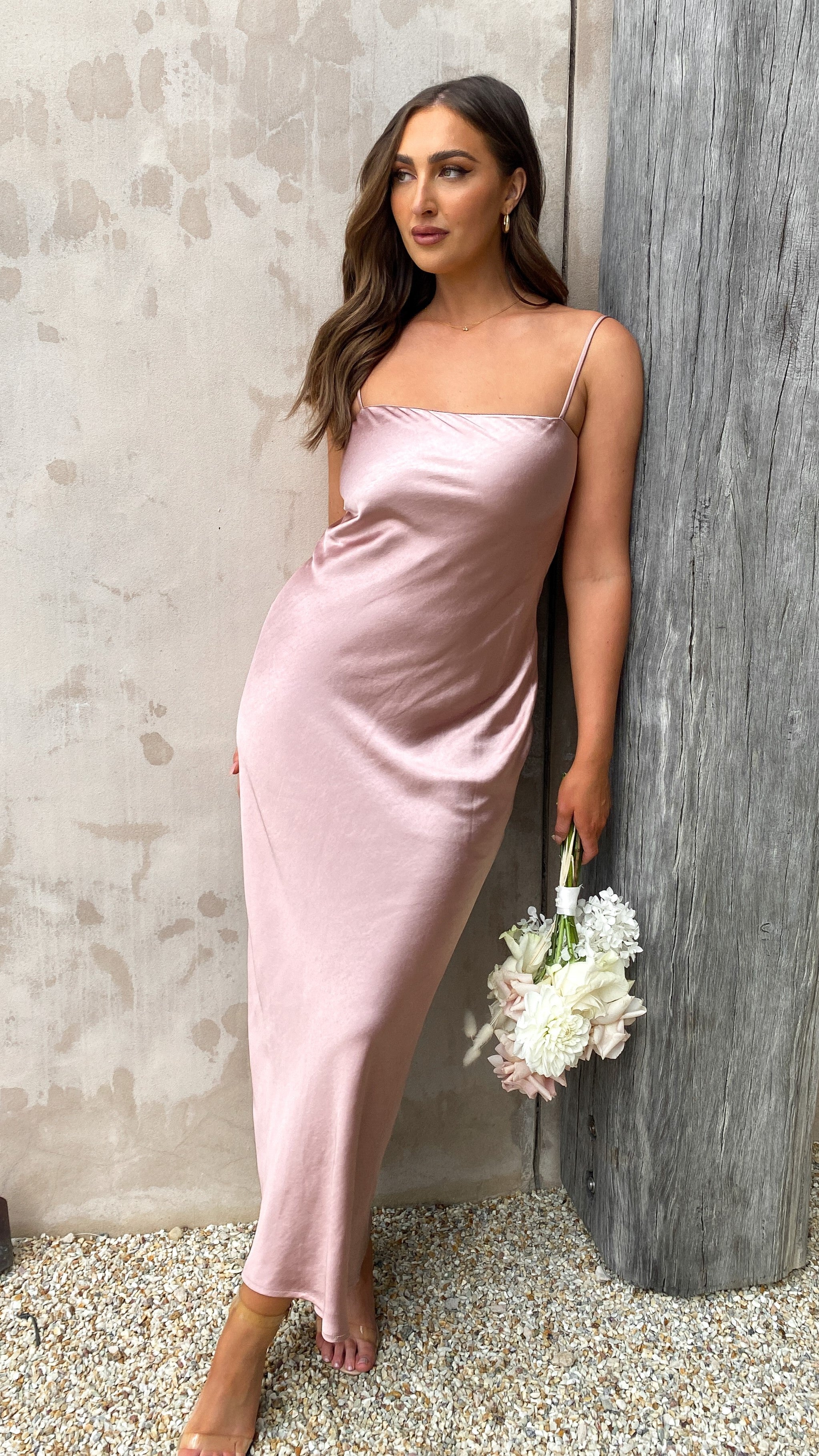 Keira Maxi Dress - Pink