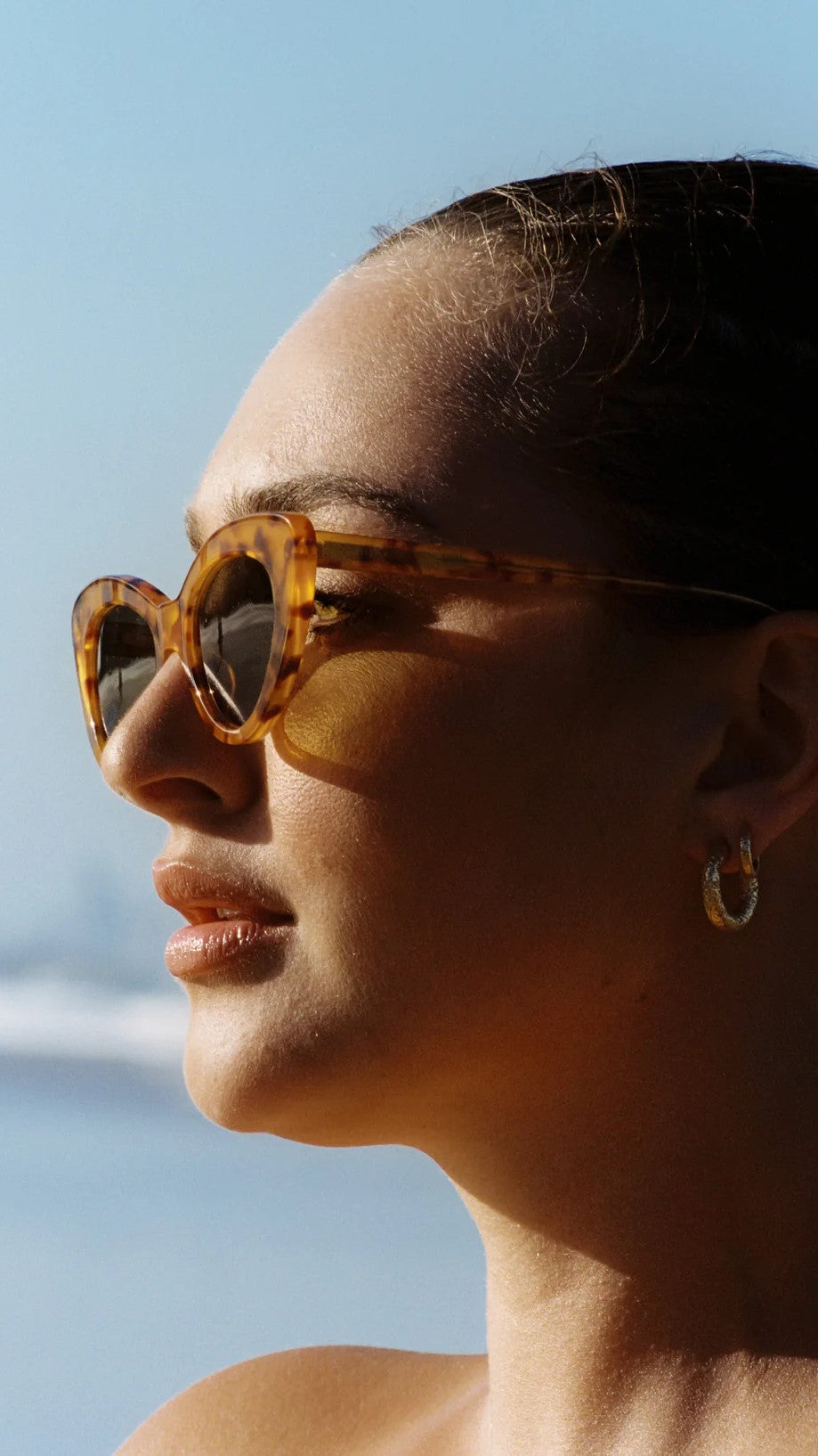 Ochre Lane Isla Sunglasses - Honey Tort
