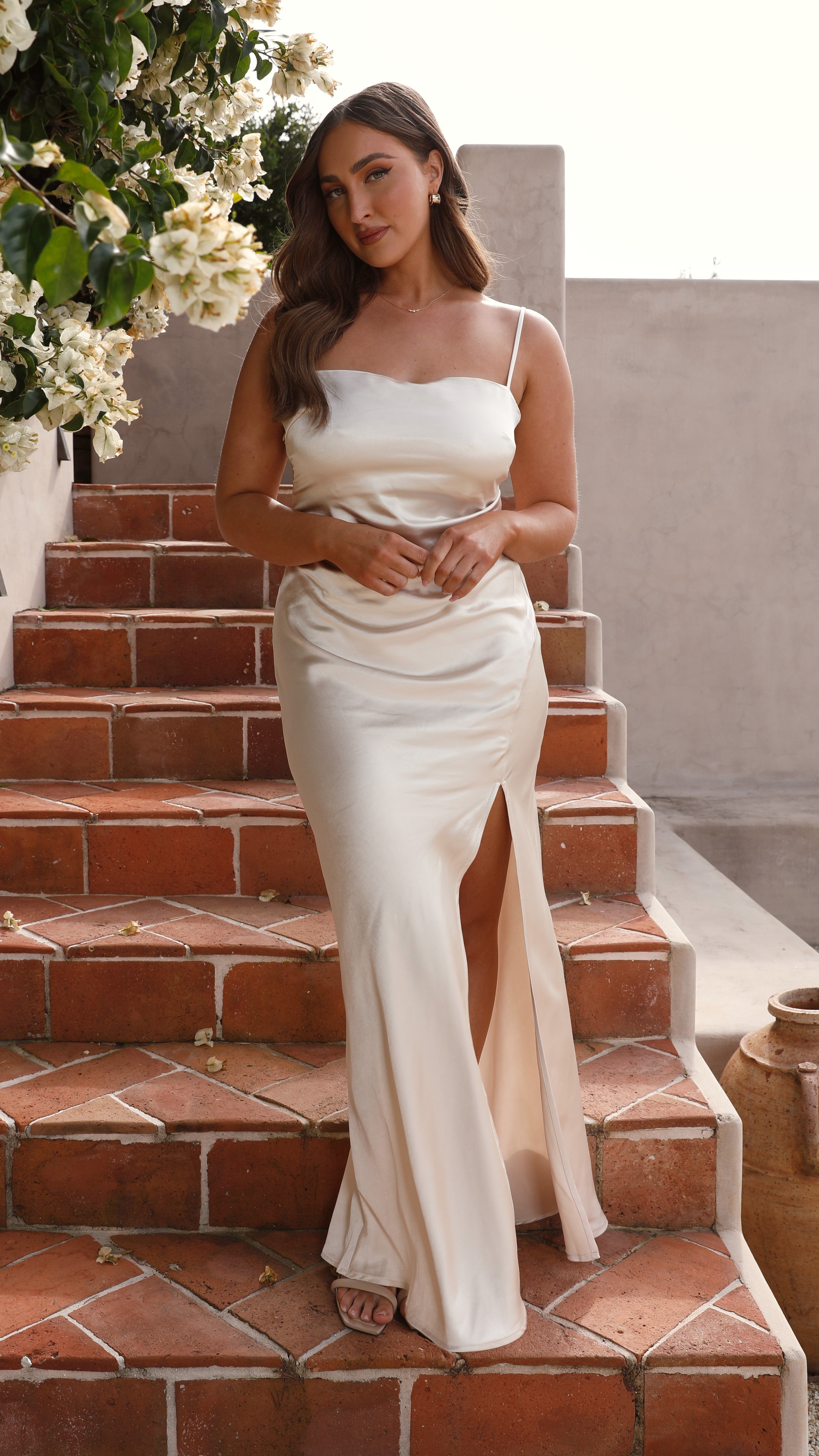 Julia Maxi Dress - Champagne