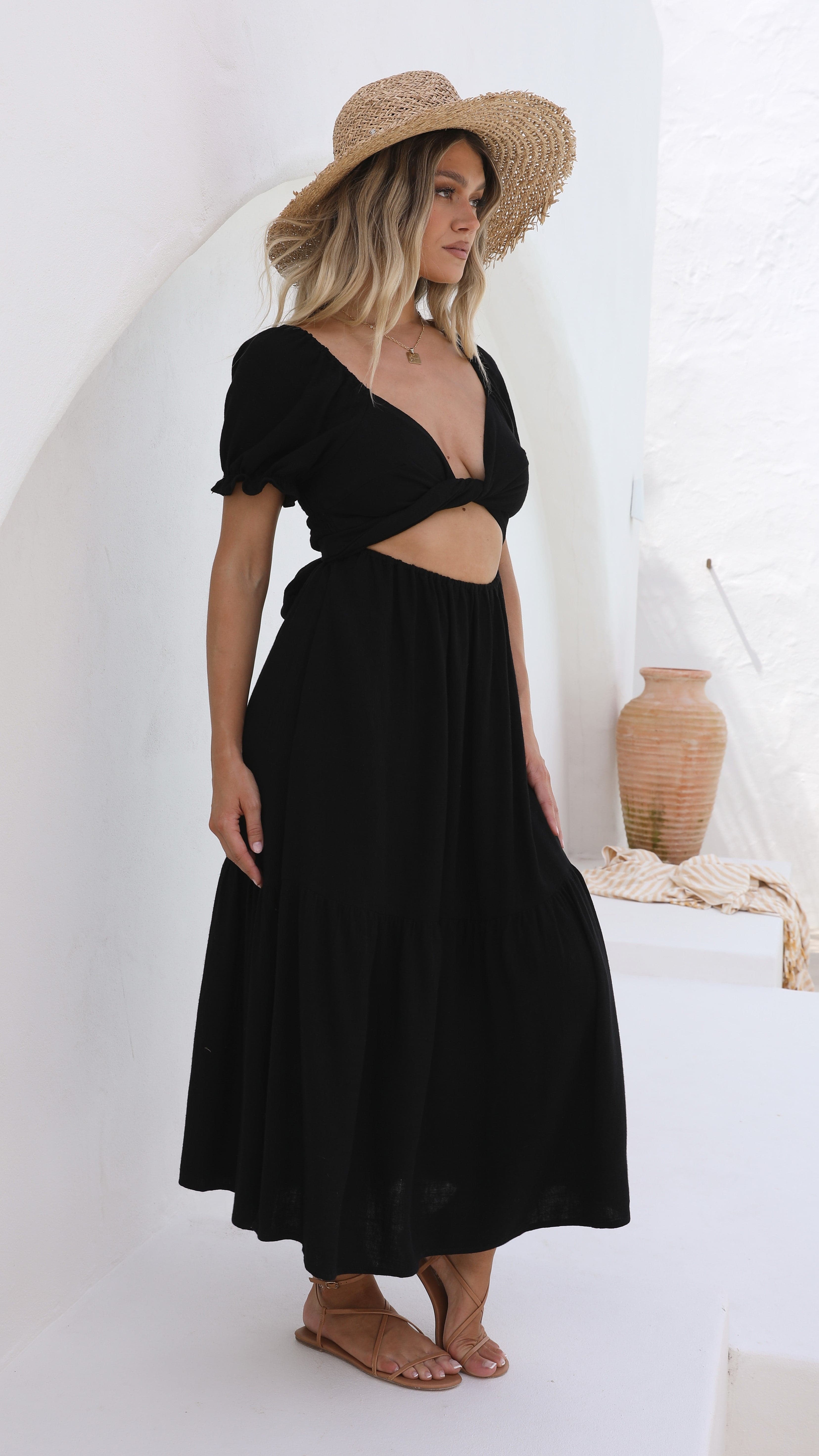 Sami Maxi Dress - Black