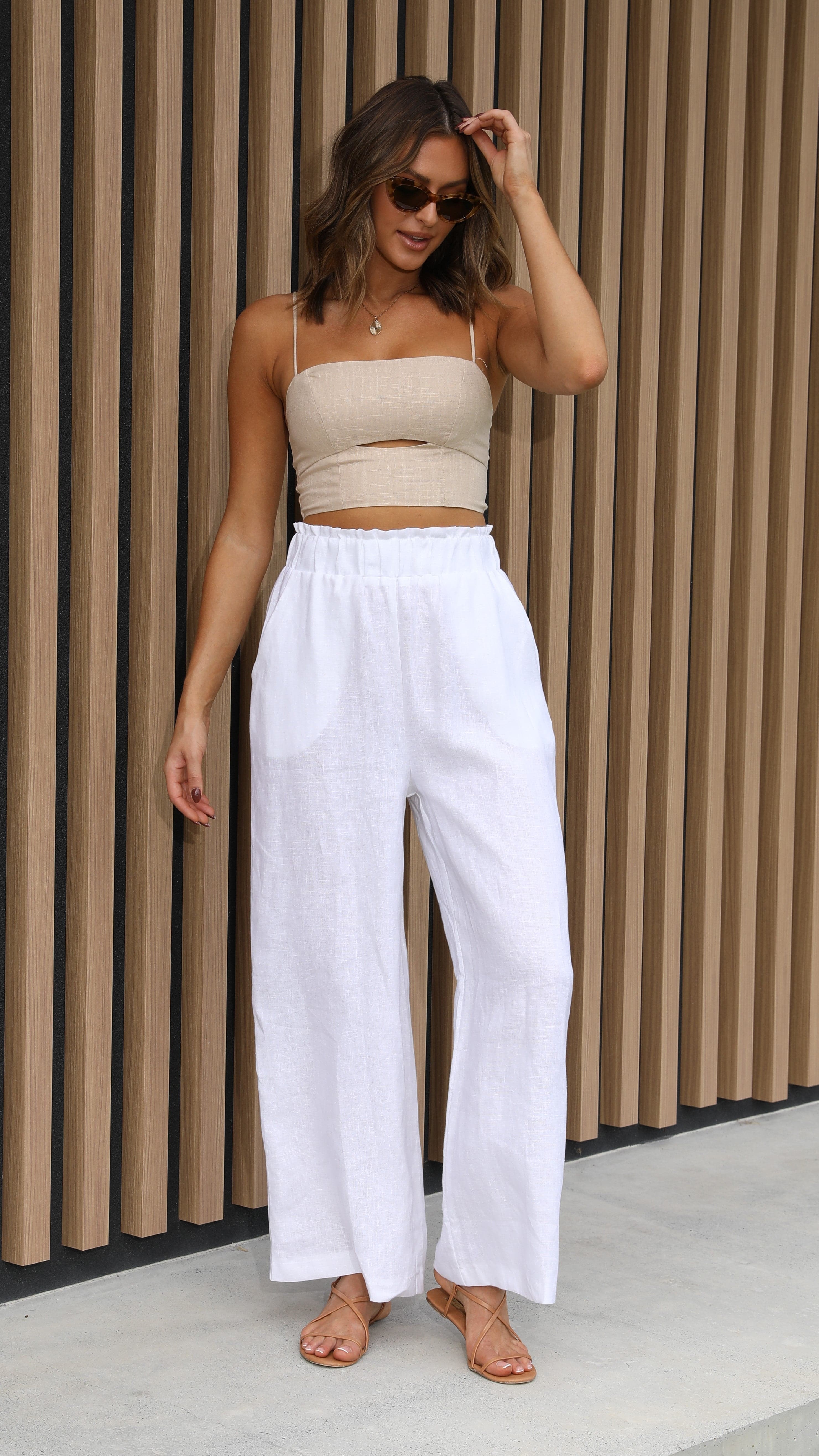 Sienna Pants - White