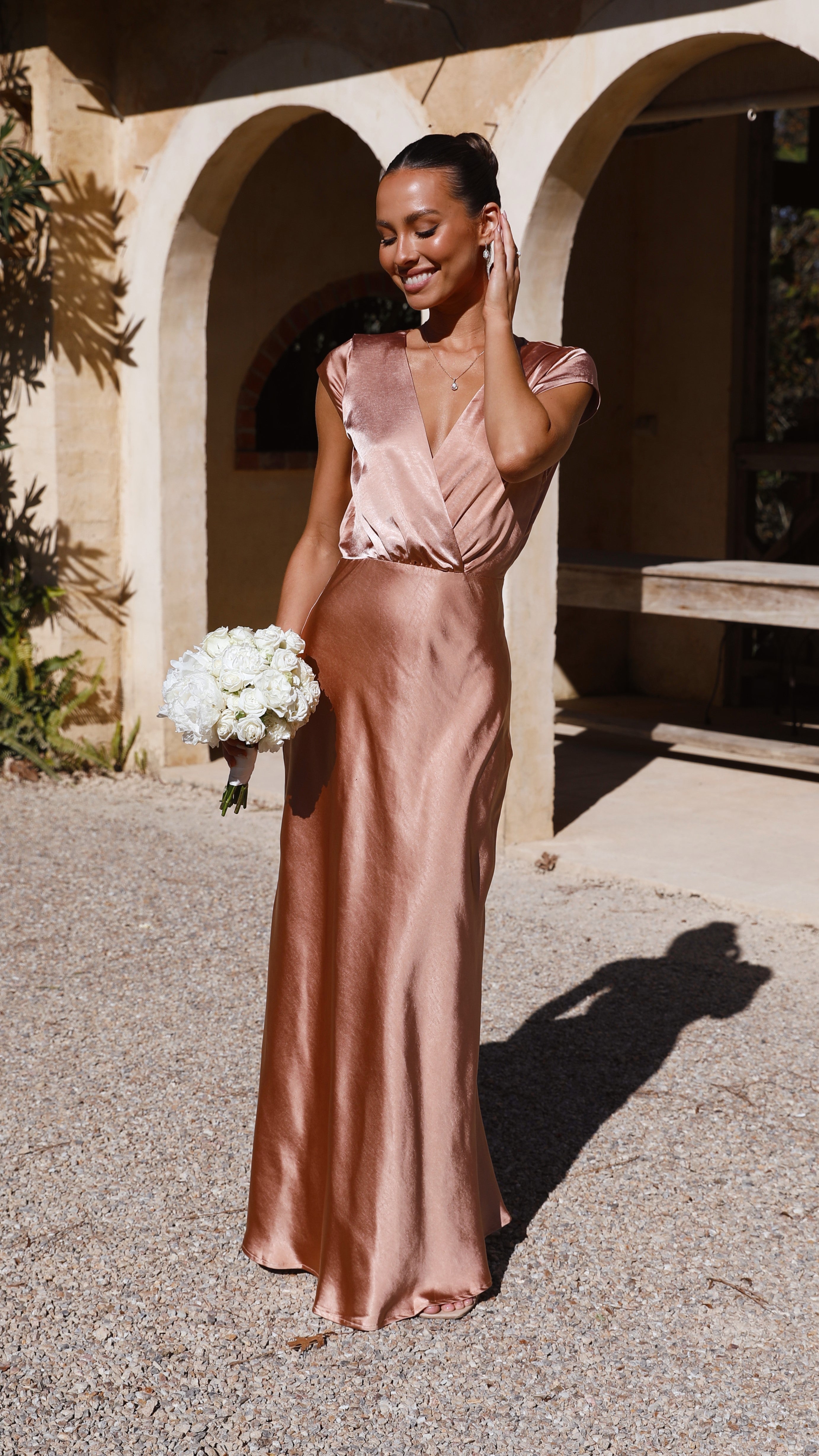 Selma Maxi Dress - Clay