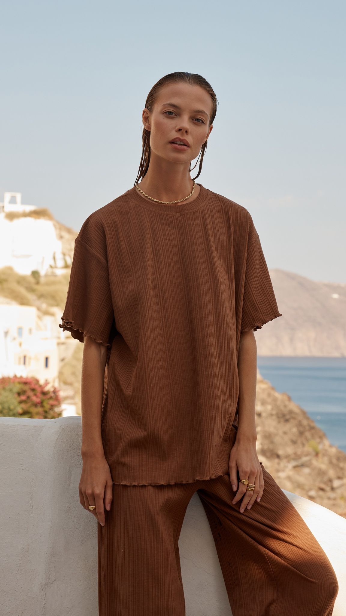 Maddox Pants - Coffee Rib