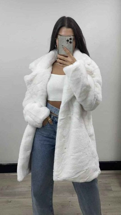 Pamela Coat - White