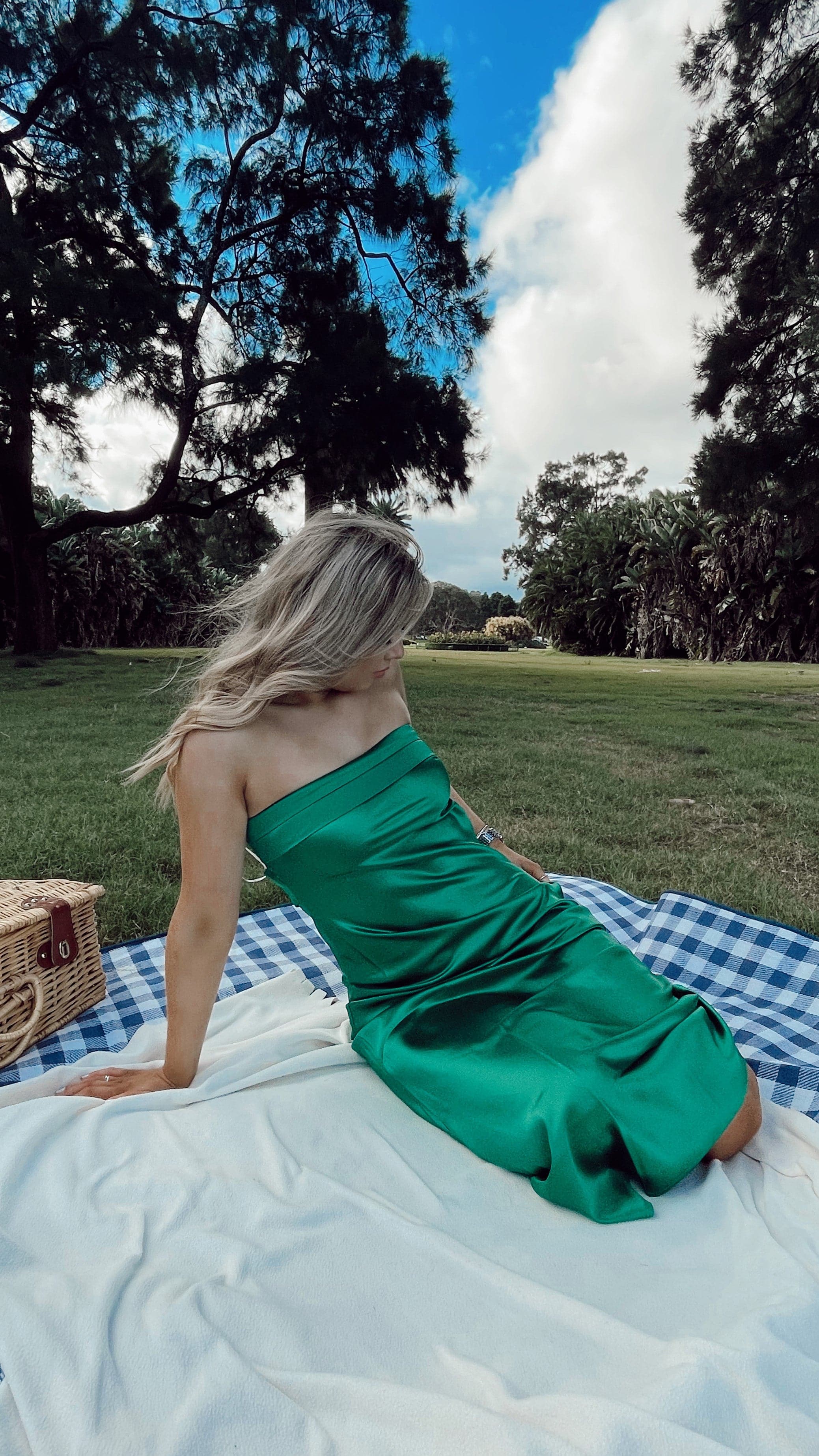 Miya Maxi Dress - Emerald