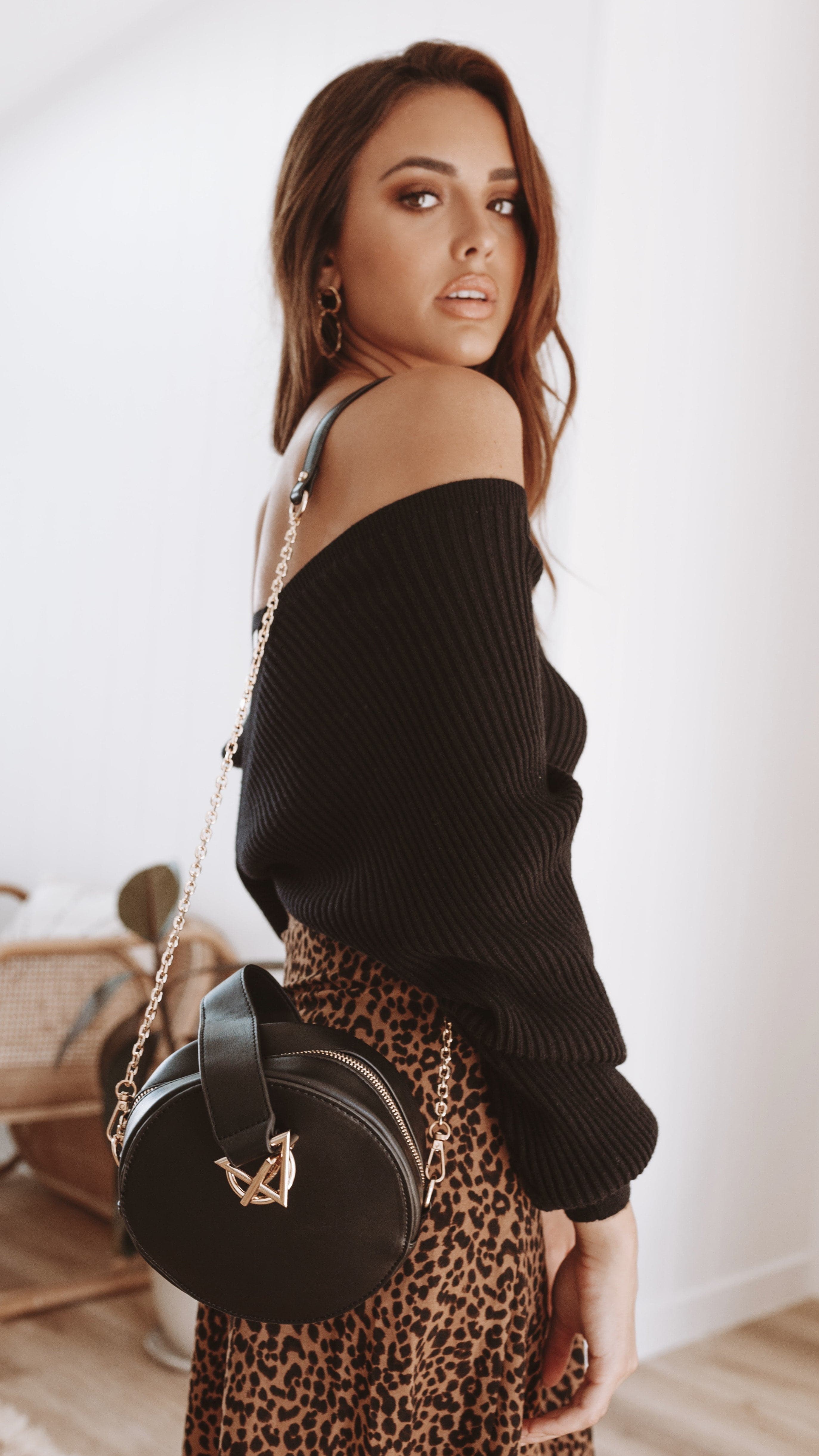 Posse Knit Top - Black