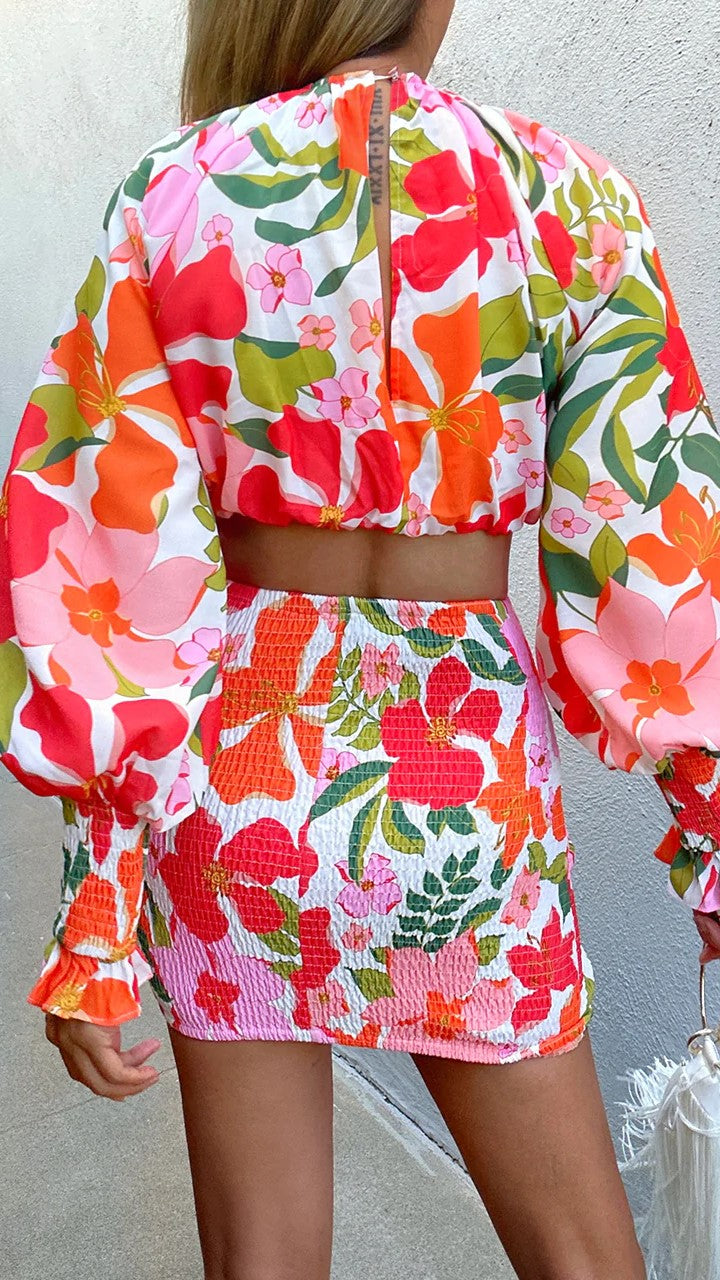 Nelda Skirt - Floral