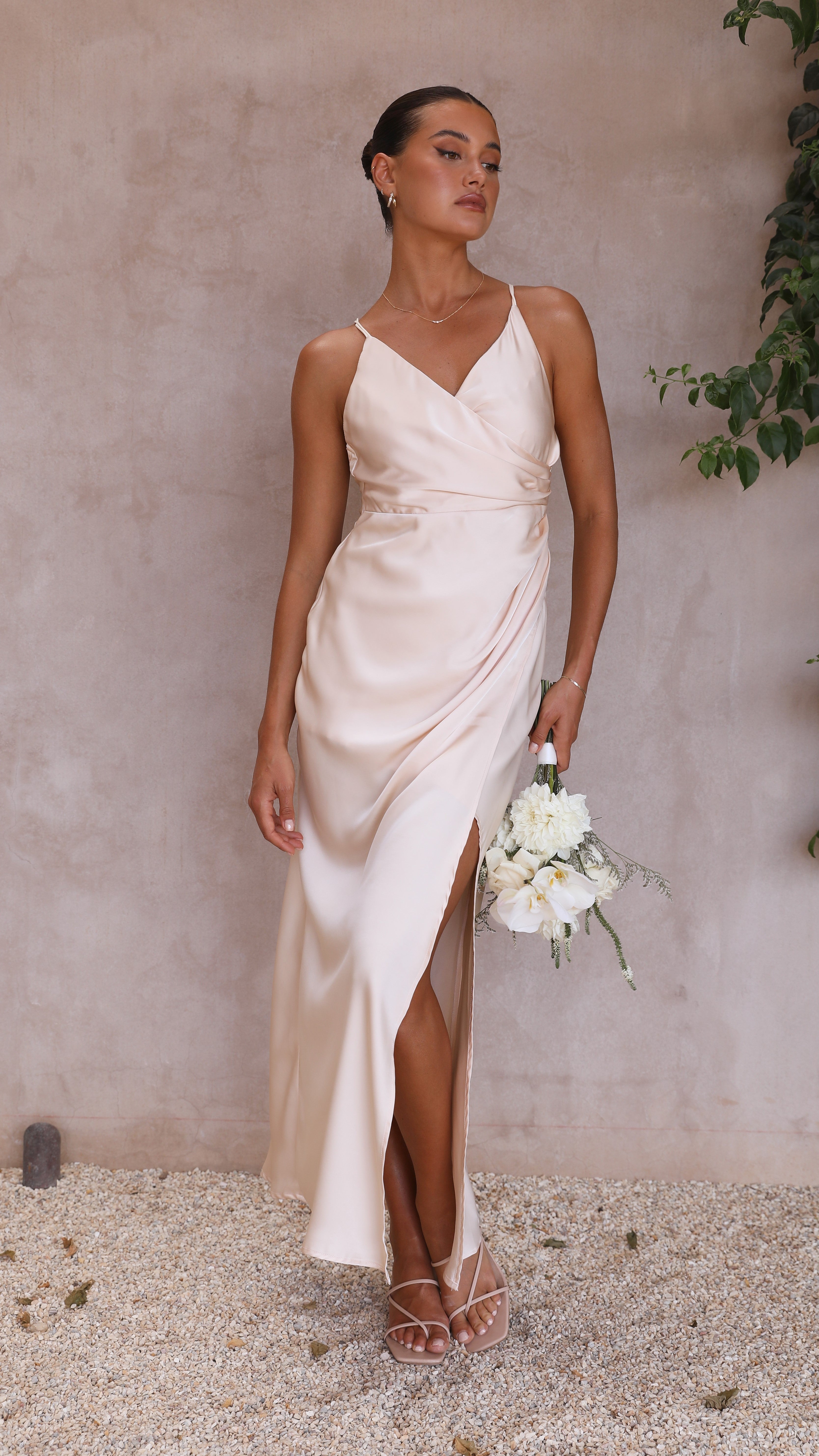 Faith Maxi Dress - Champagne