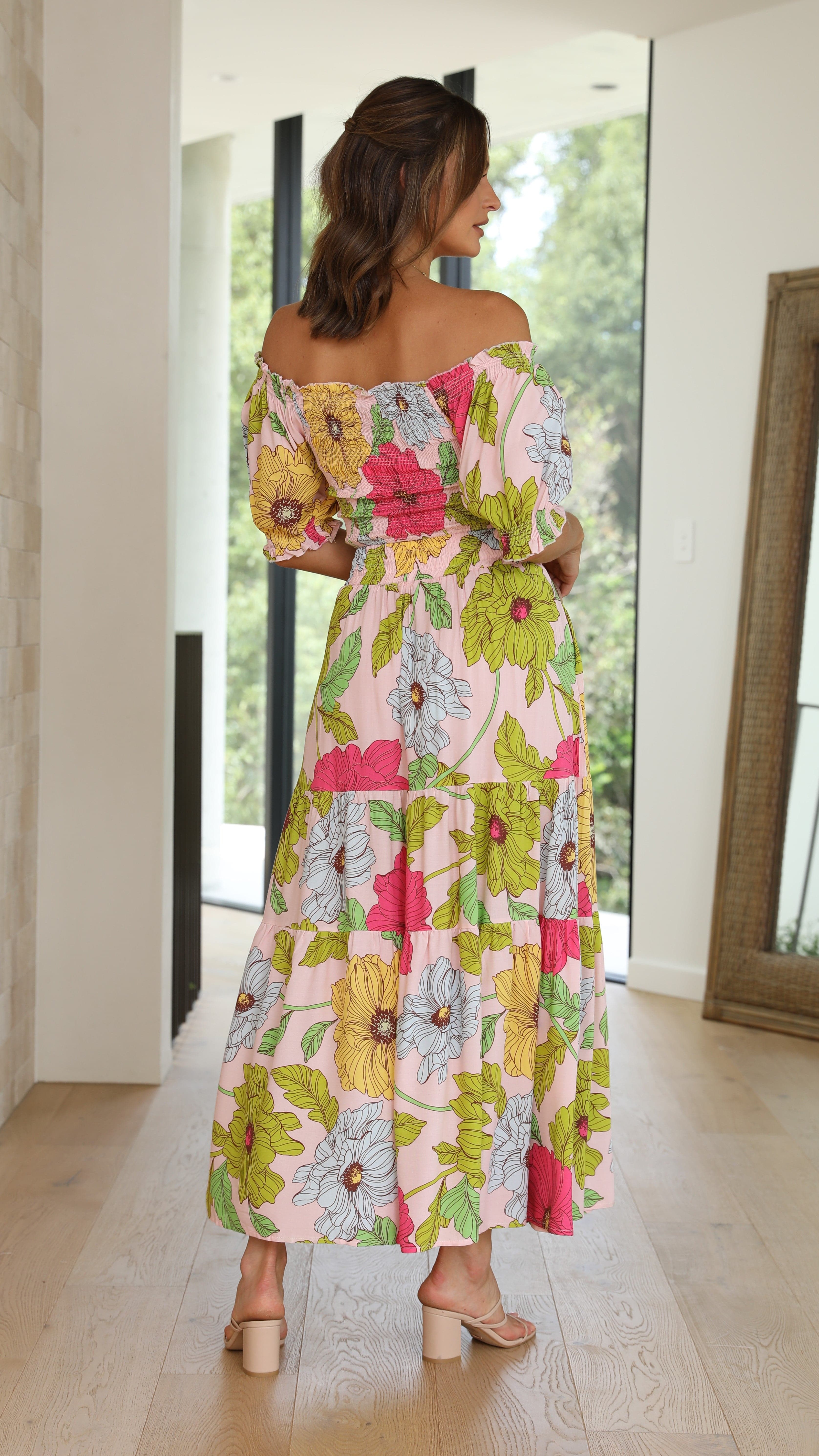 Calueleah Skirt - Pink Floral