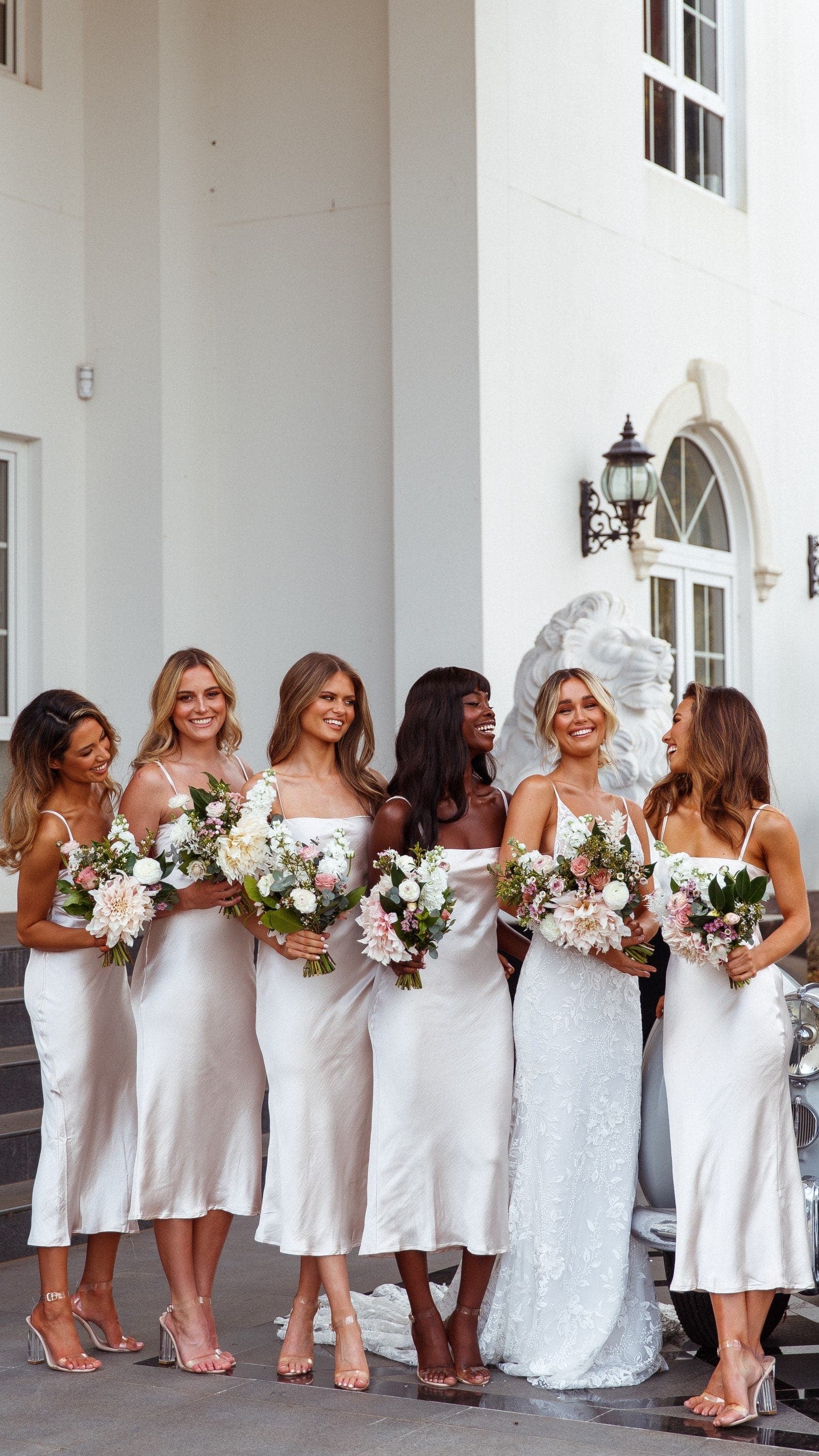 Keira Midi Dress - Pearl