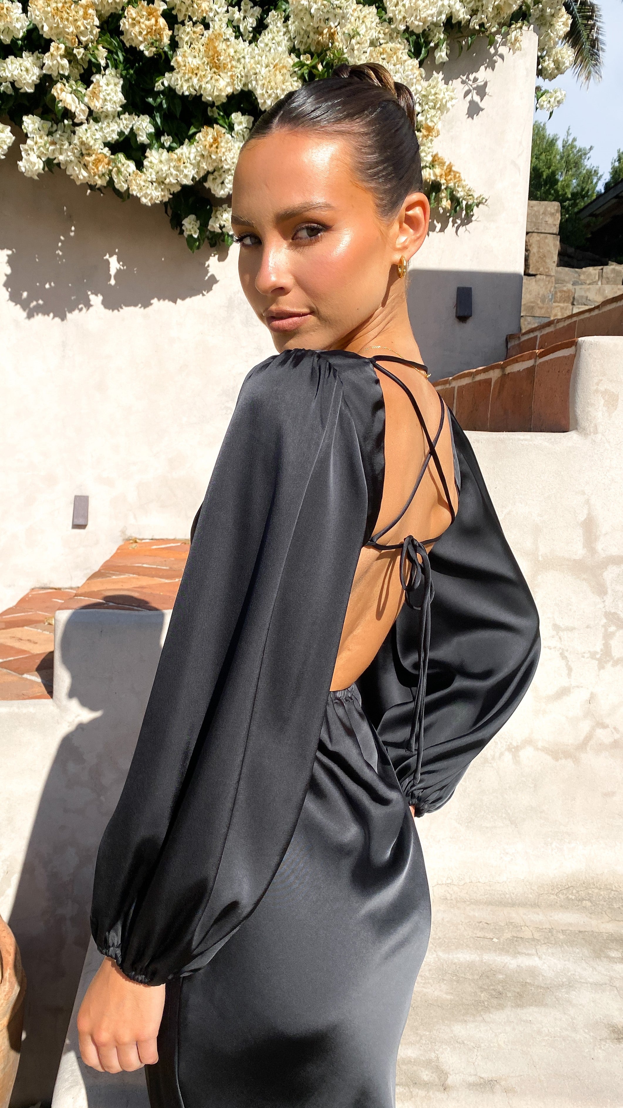 Cleo Midi Dress - Black
