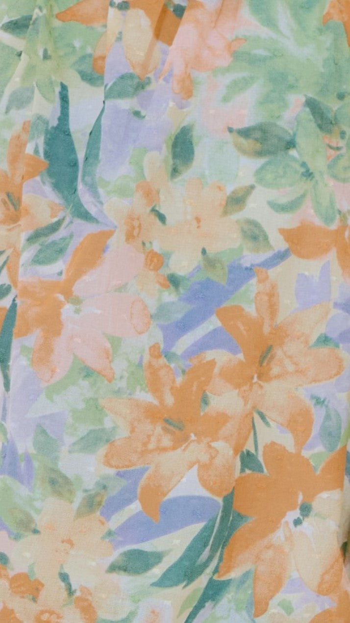 Marcy Maxi Dress - Wildflowers Print
