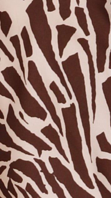 Taylan Midi Dress - Brown